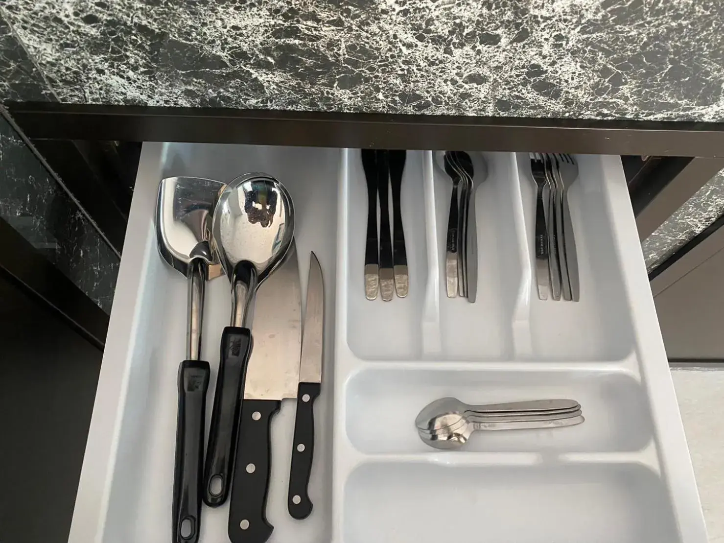 Kitchen or kitchenette in Blue Aura Pool Villa Kitchen or kitchenette in Blue Aura Pool Villa