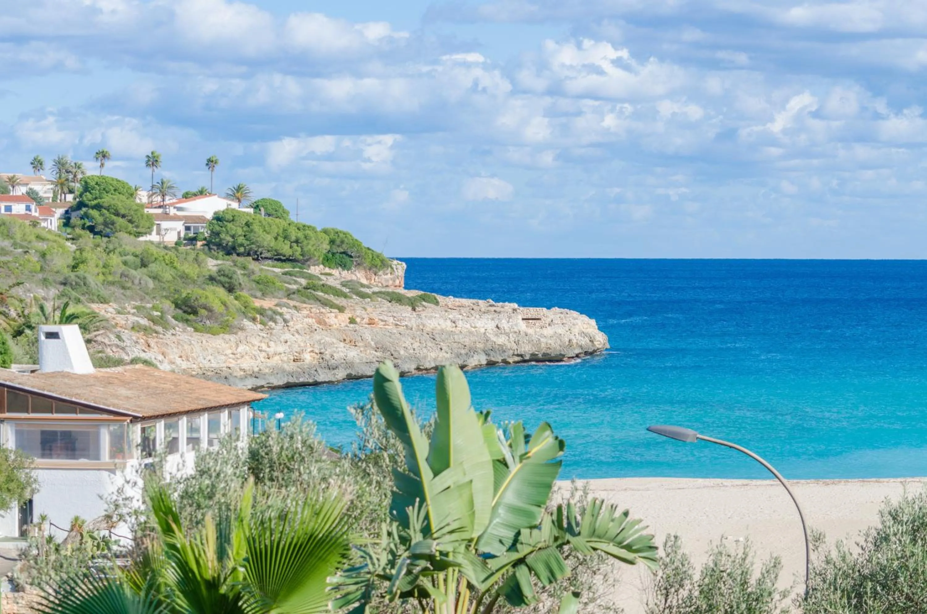 Beach in Bexan Cala Mandia