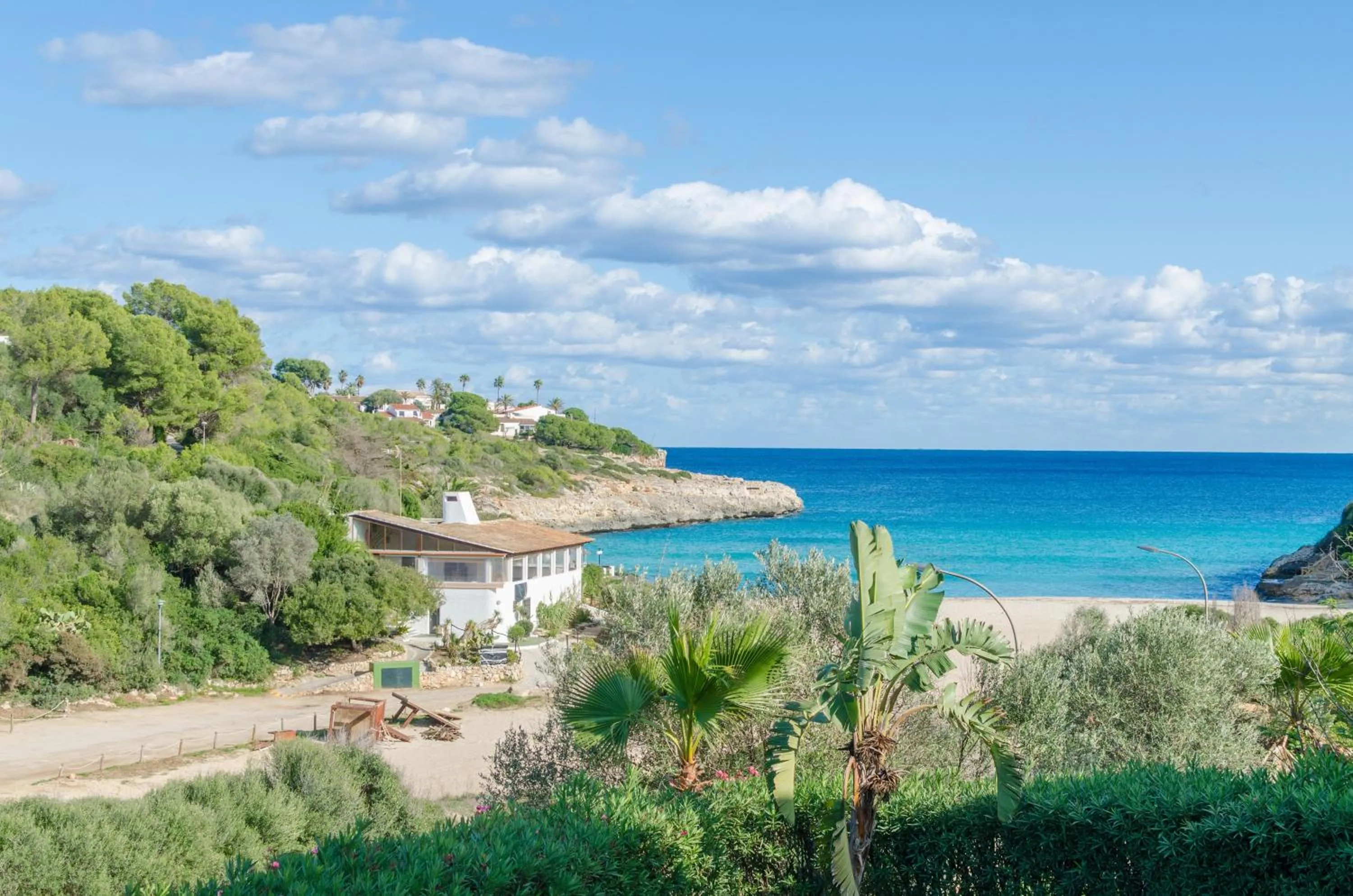 Beach in Bexan Cala Mandia