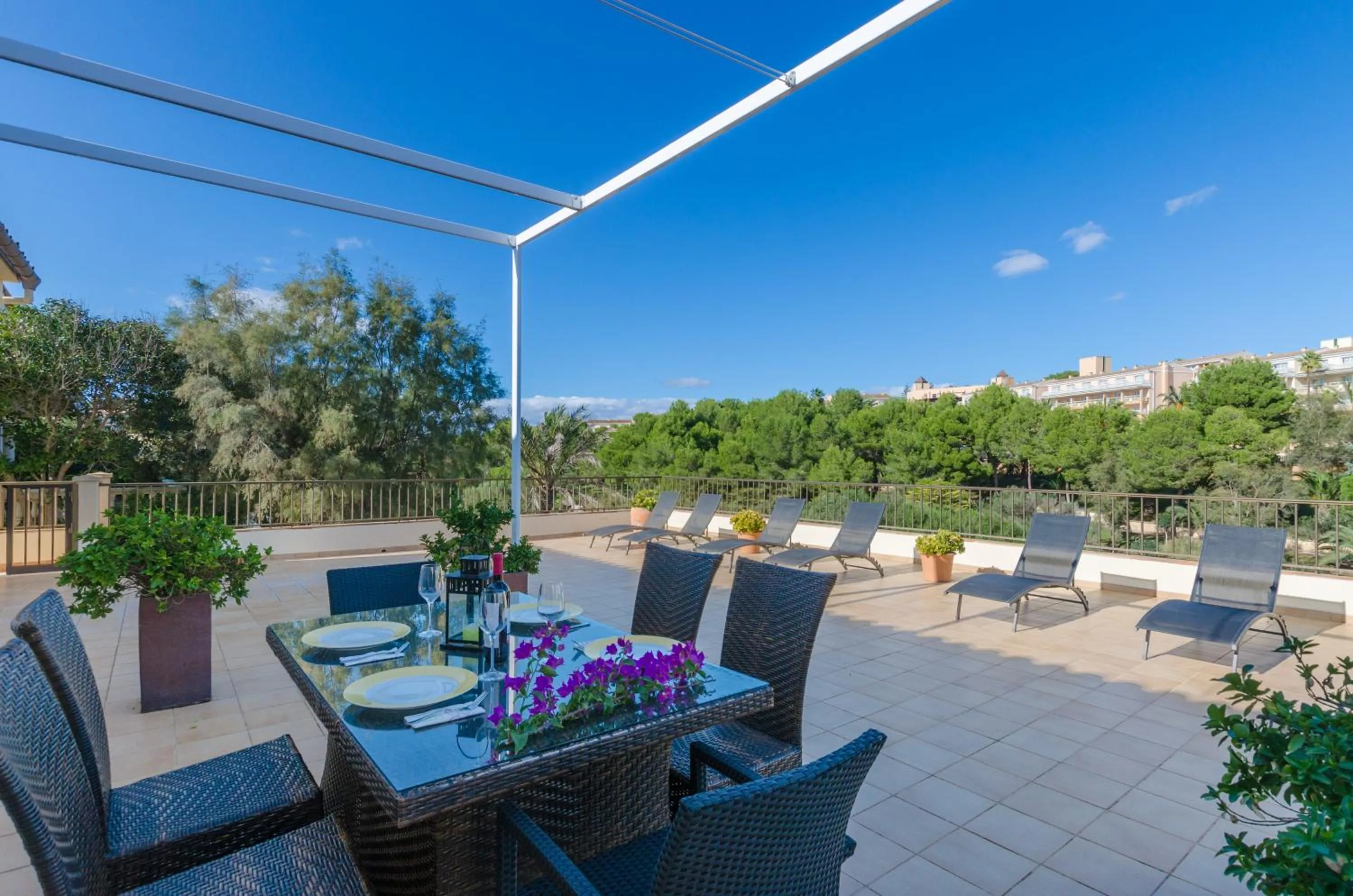 Balcony/Terrace in Bexan Cala Mandia