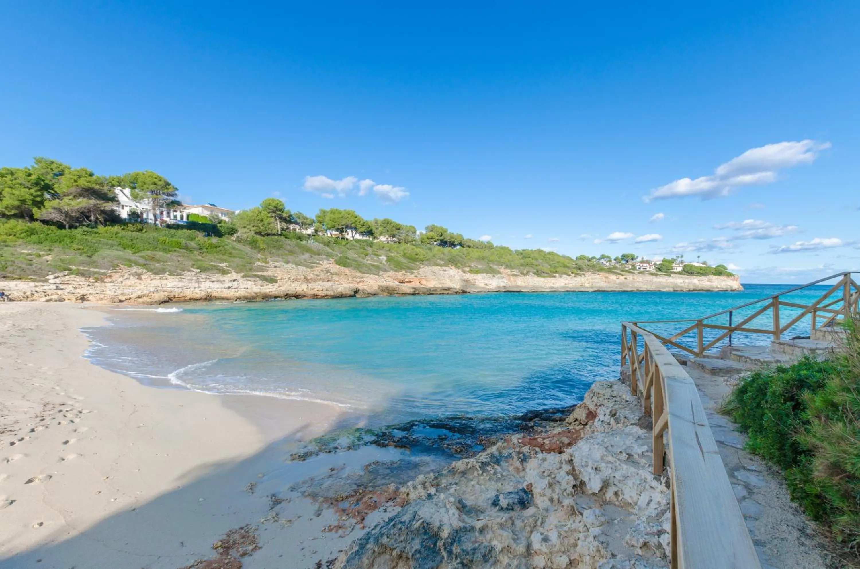 Beach in Bexan Cala Mandia