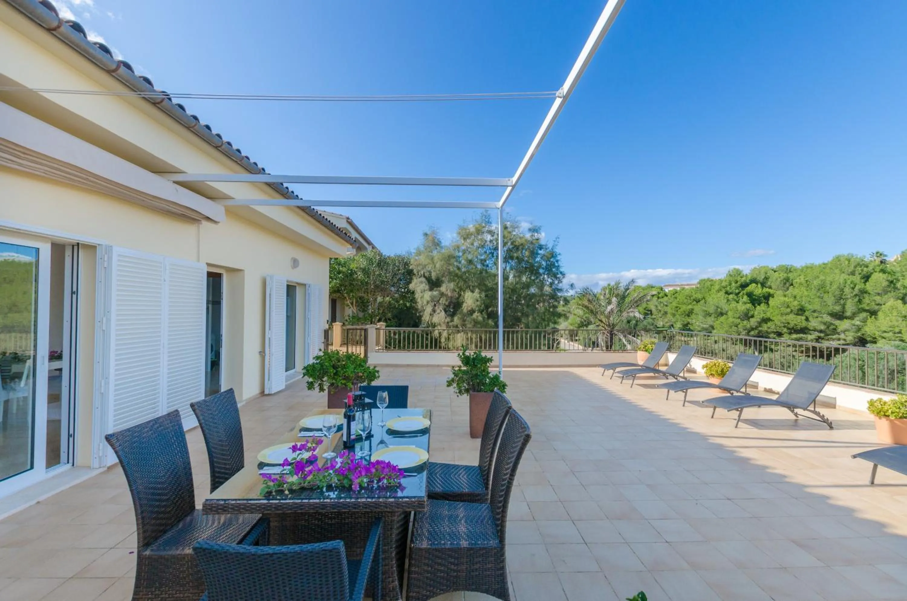 Balcony/Terrace in Bexan Cala Mandia