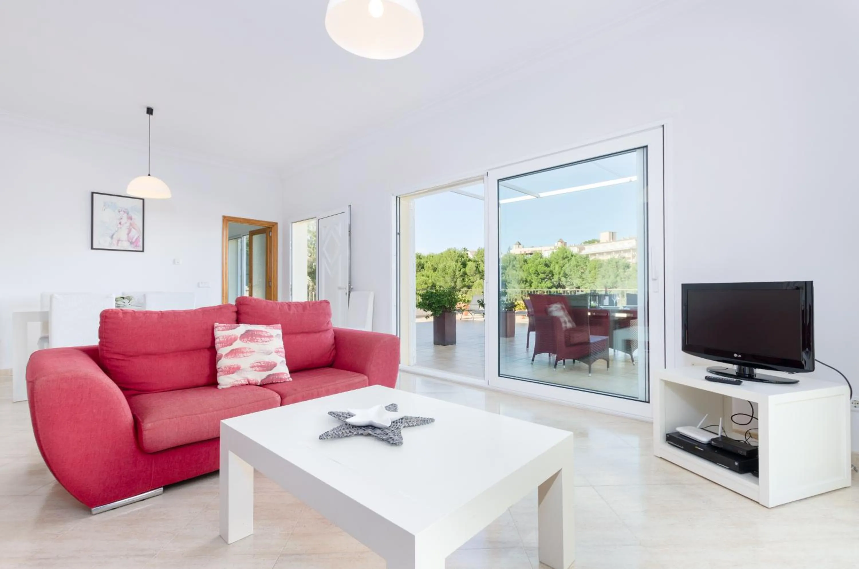 Living room in Bexan Cala Mandia