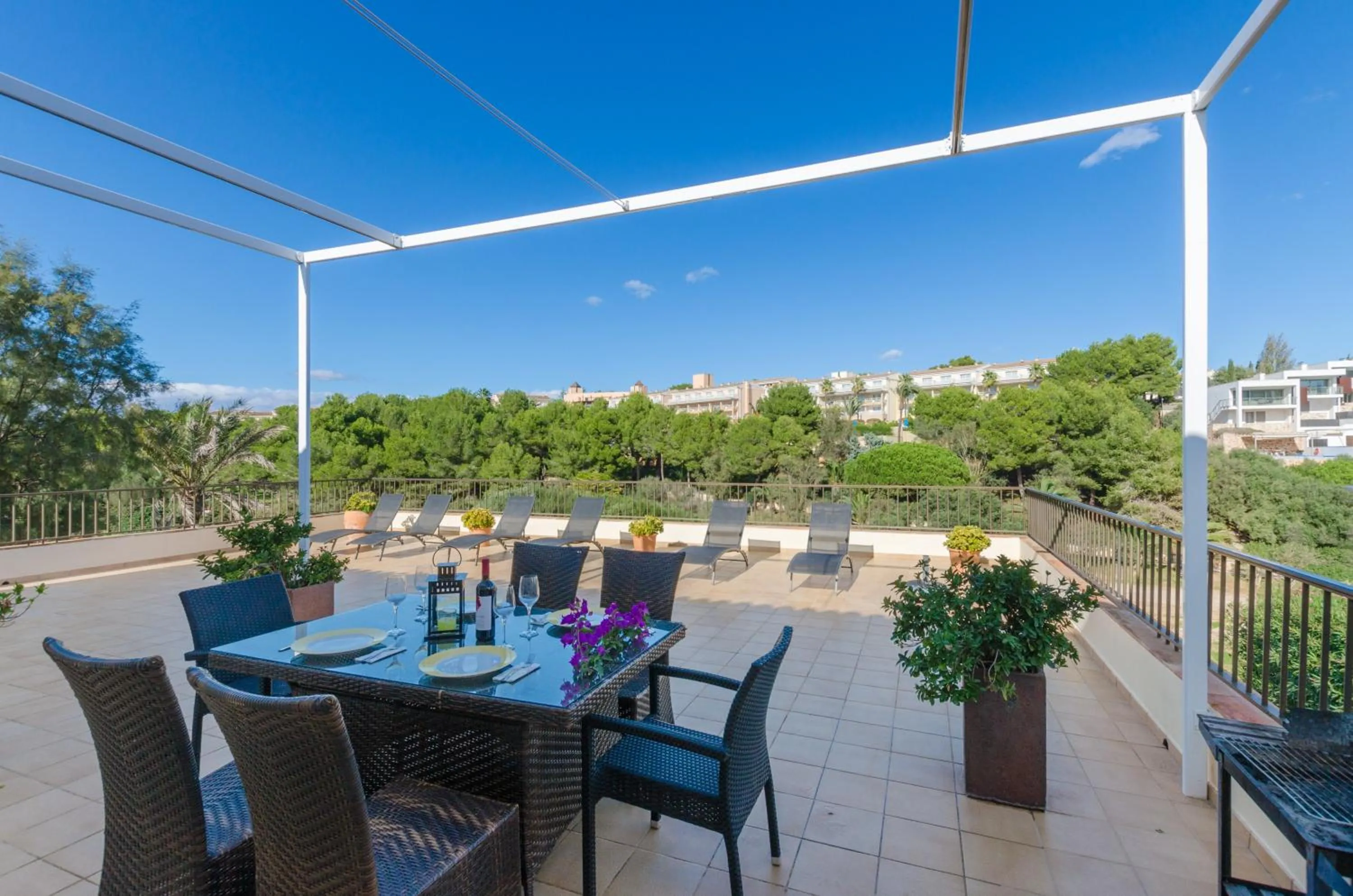 Balcony/Terrace in Bexan Cala Mandia