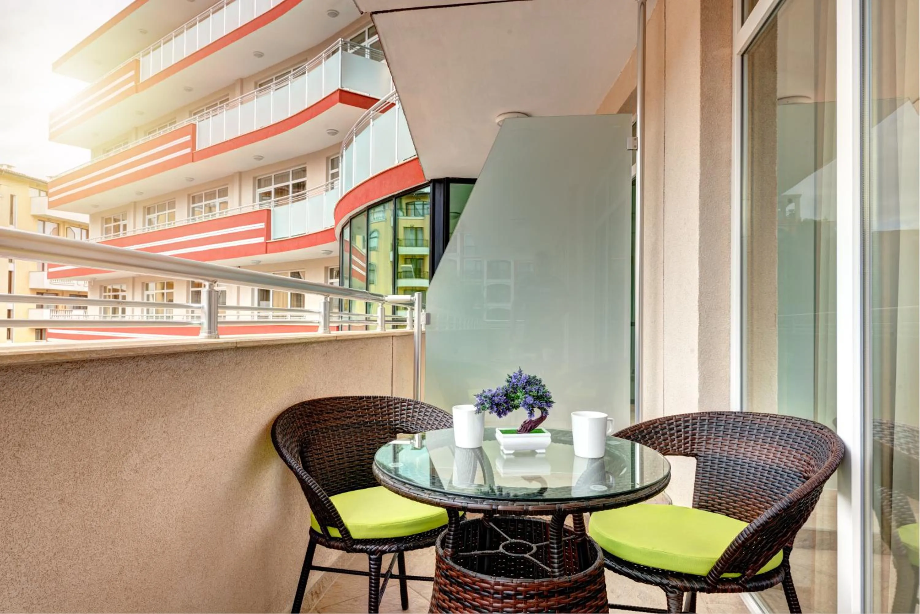 Balcony/Terrace in Maria Palace Hotel - All Inclusive