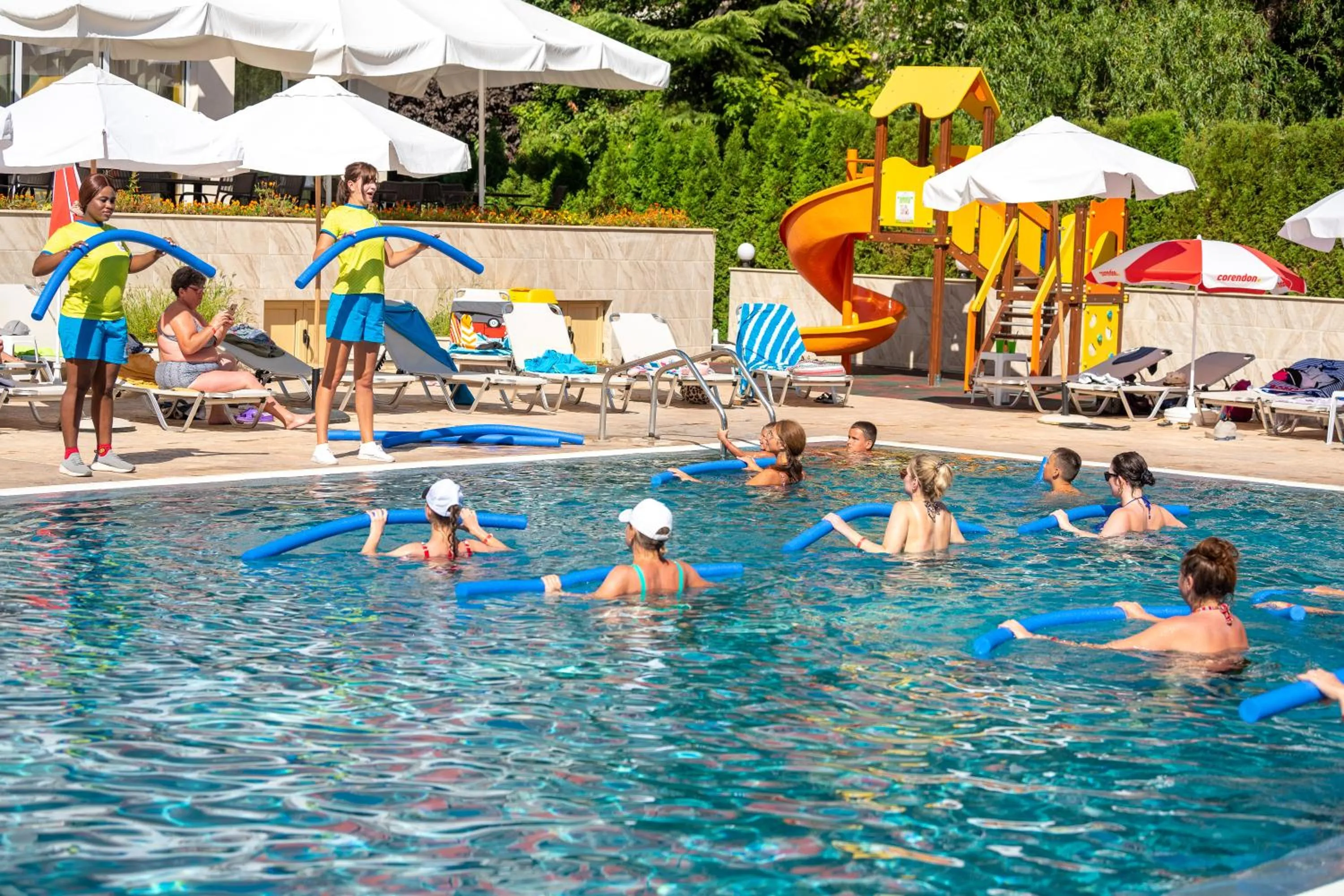 Swimming pool in Maria Palace Hotel - All Inclusive