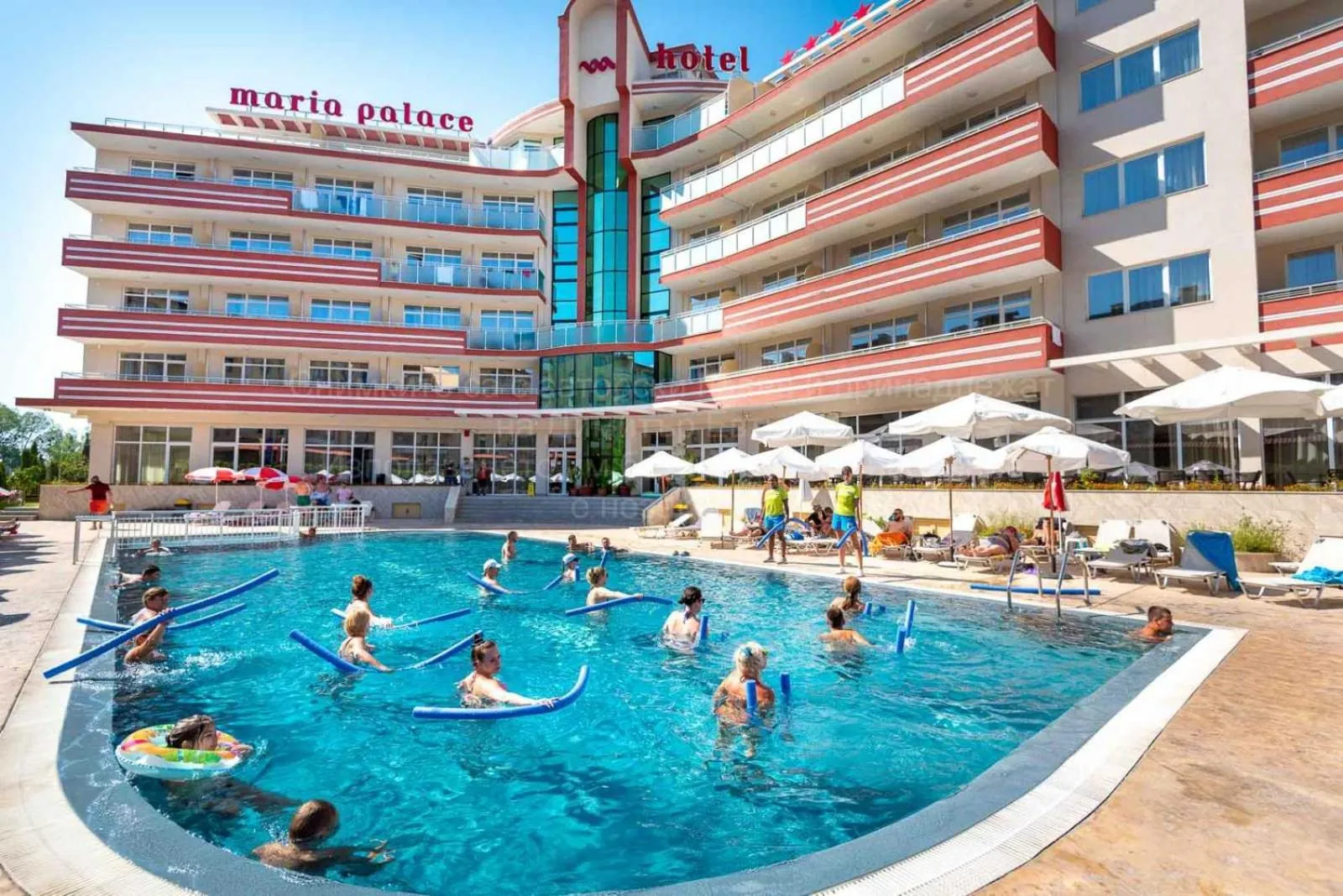 Swimming pool in Maria Palace Hotel - All Inclusive