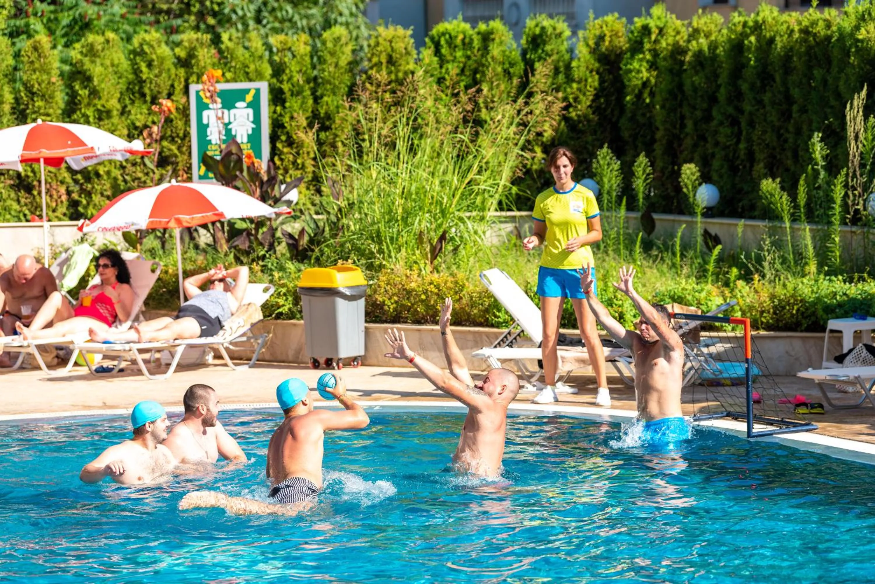 Swimming pool in Maria Palace Hotel - All Inclusive