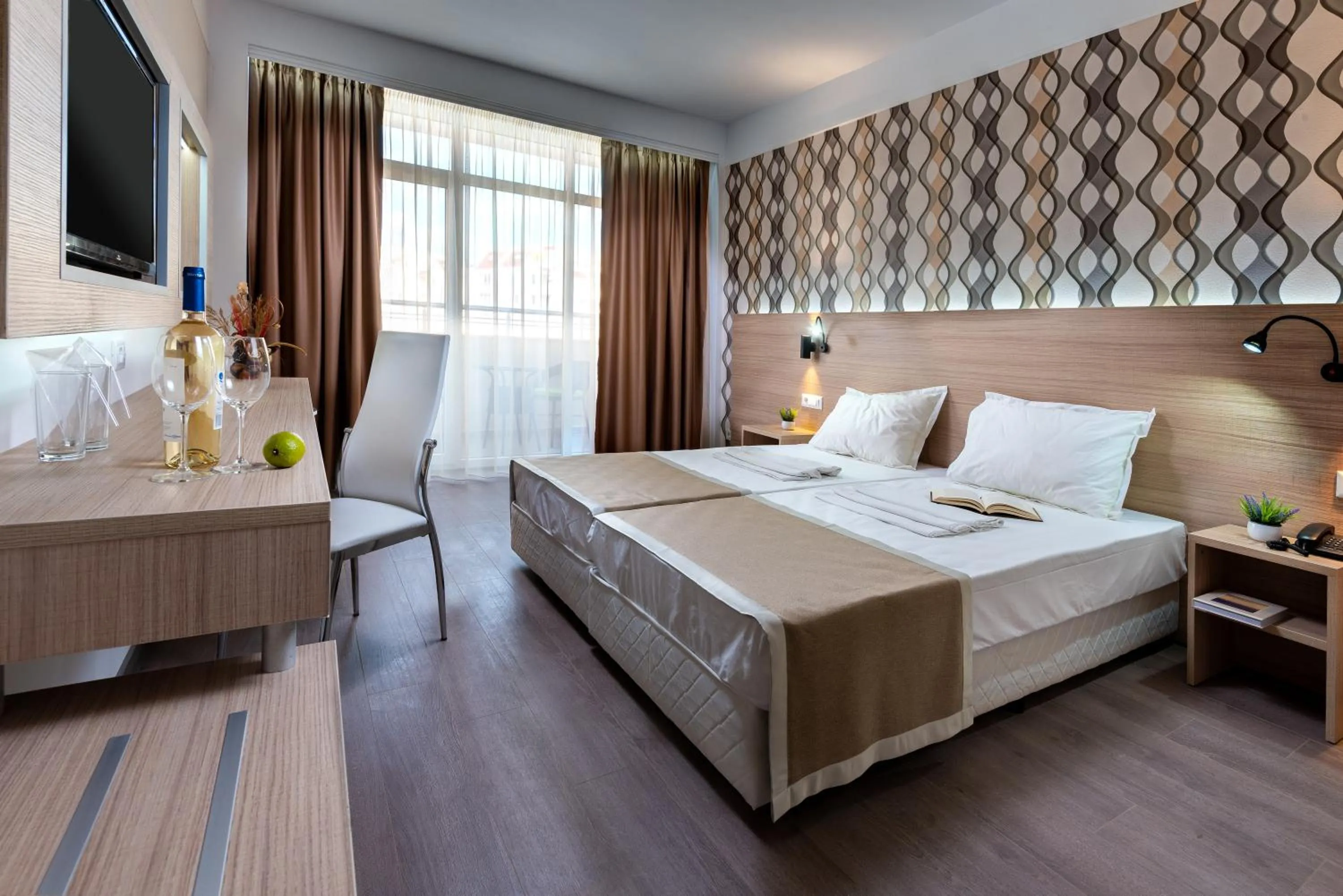 Photo of the whole room, Bed in Maria Palace Hotel - All Inclusive