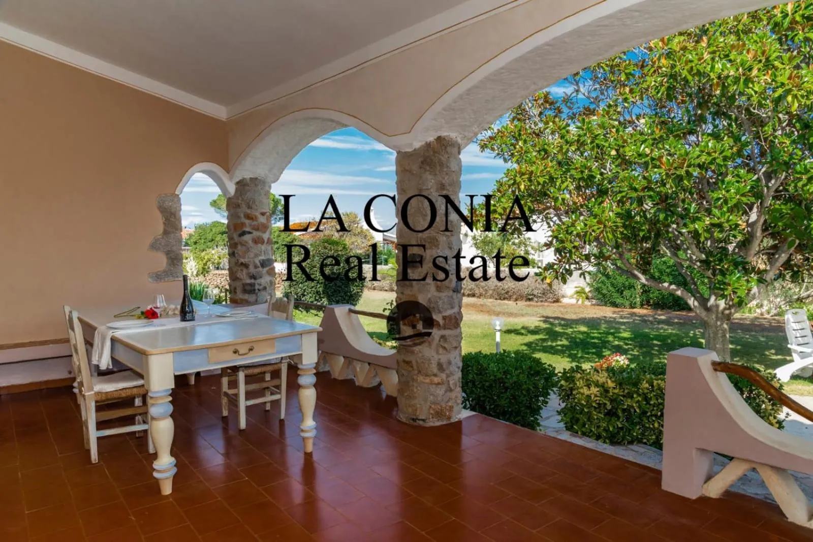 Spring in blue sea villa