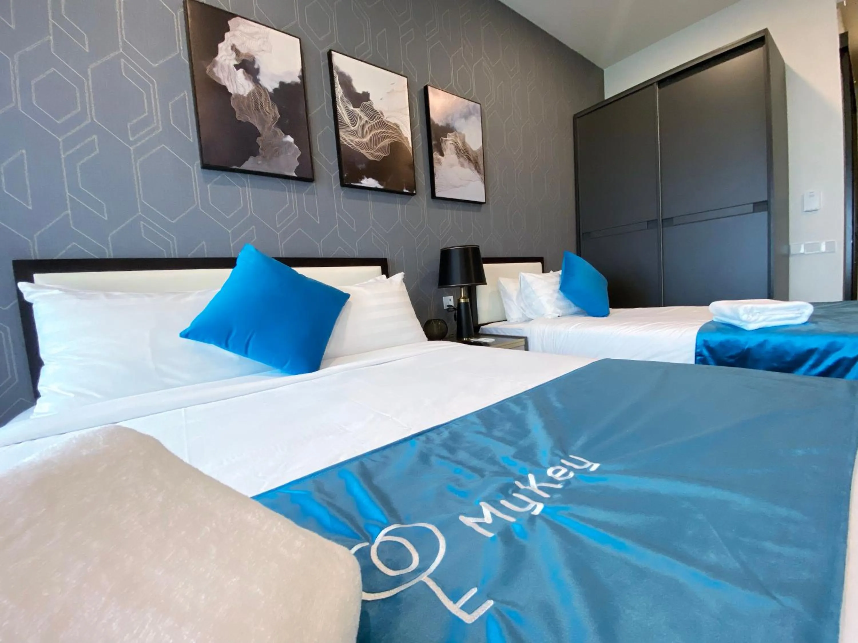 Bed in Ceylonz Suites by MyKey