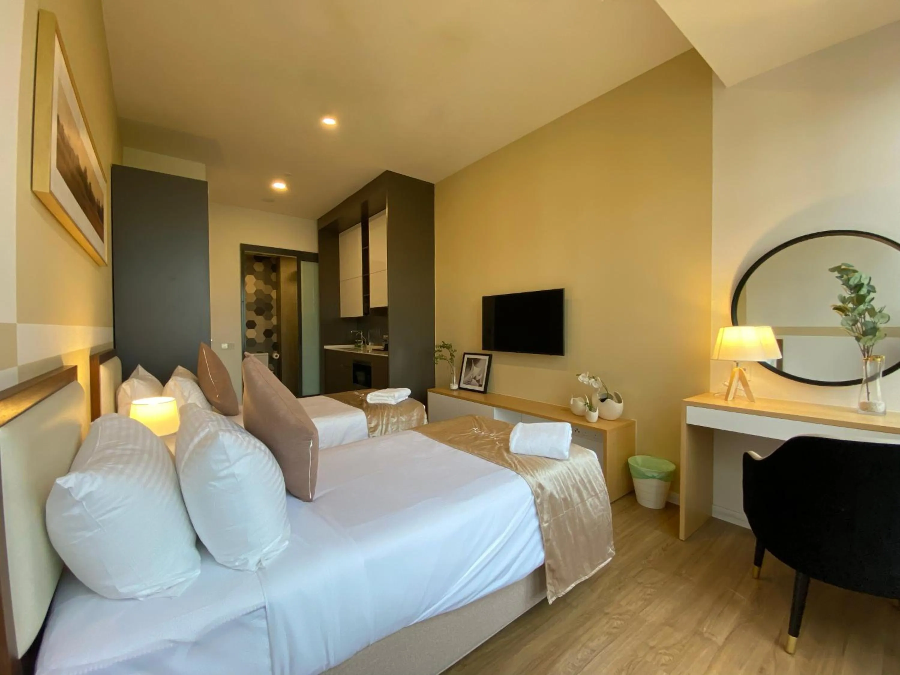 Bed in Ceylonz Suites by MyKey