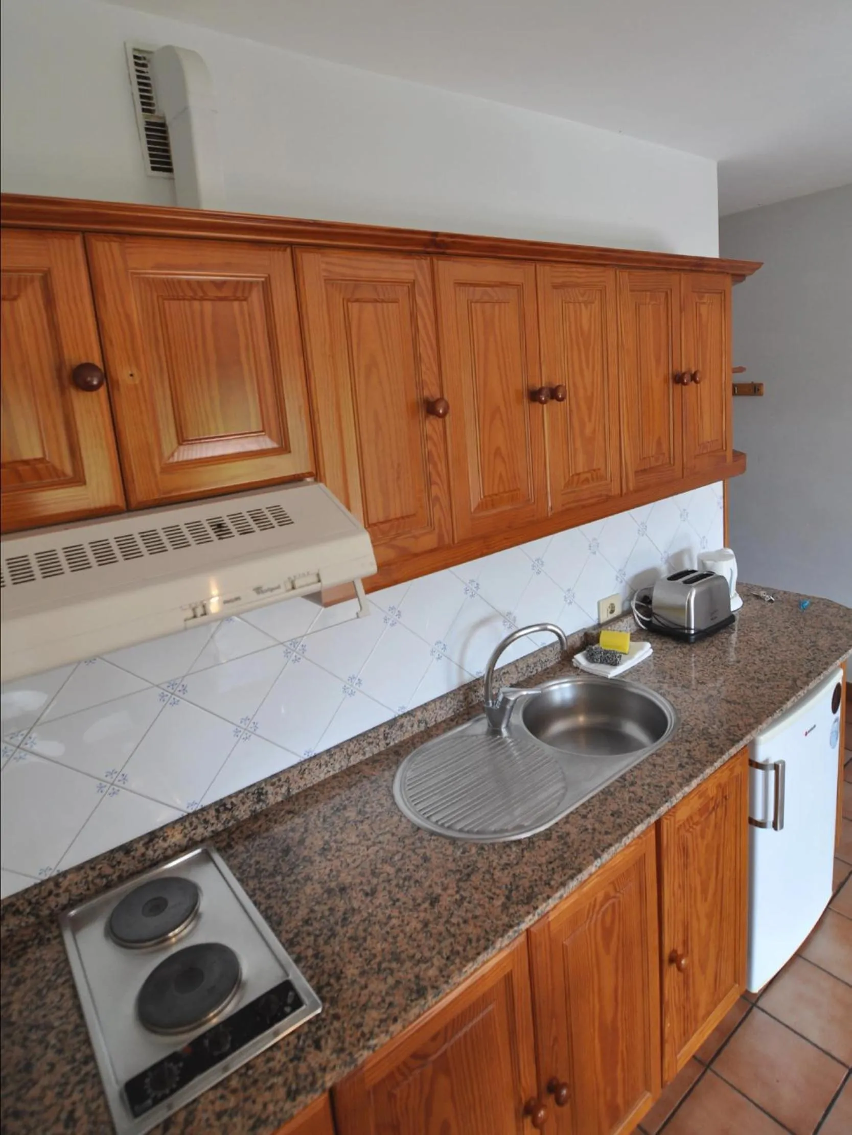 Kitchen or kitchenette in Apartamentos Atlantis