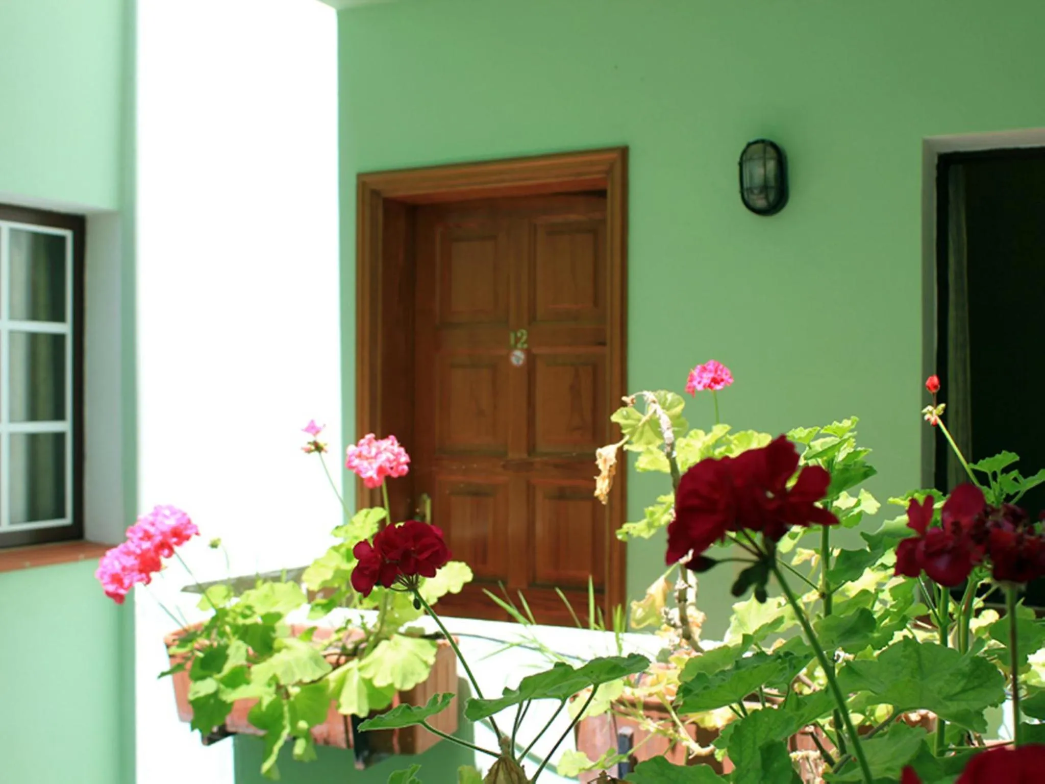 Garden in Apartamentos Atlantis