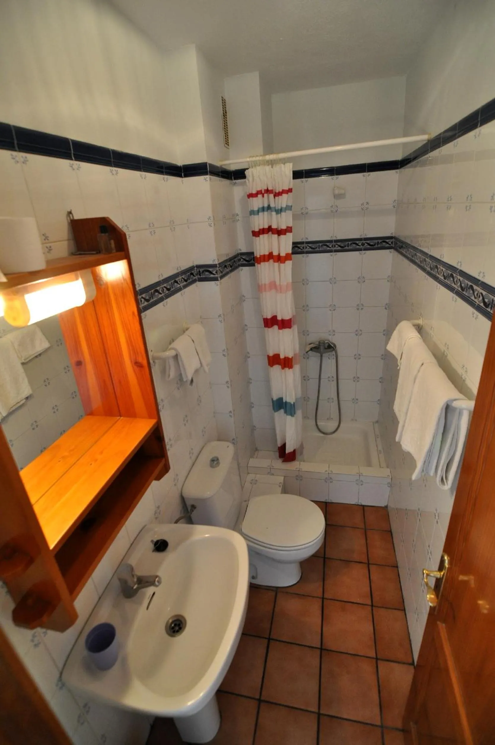 Bathroom in Apartamentos Atlantis