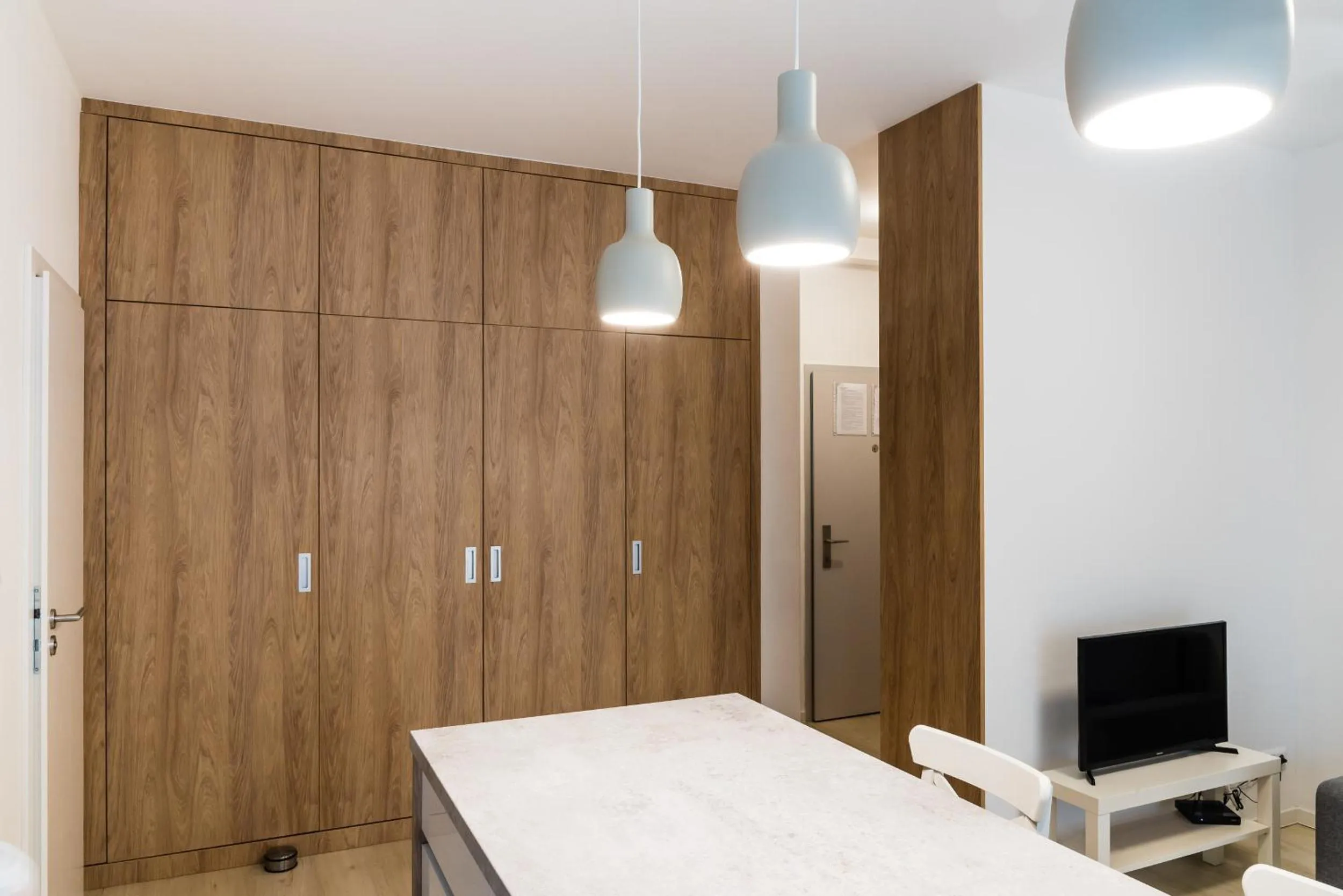 TV and multimedia, Bed in City Castle Apartments Free Parking