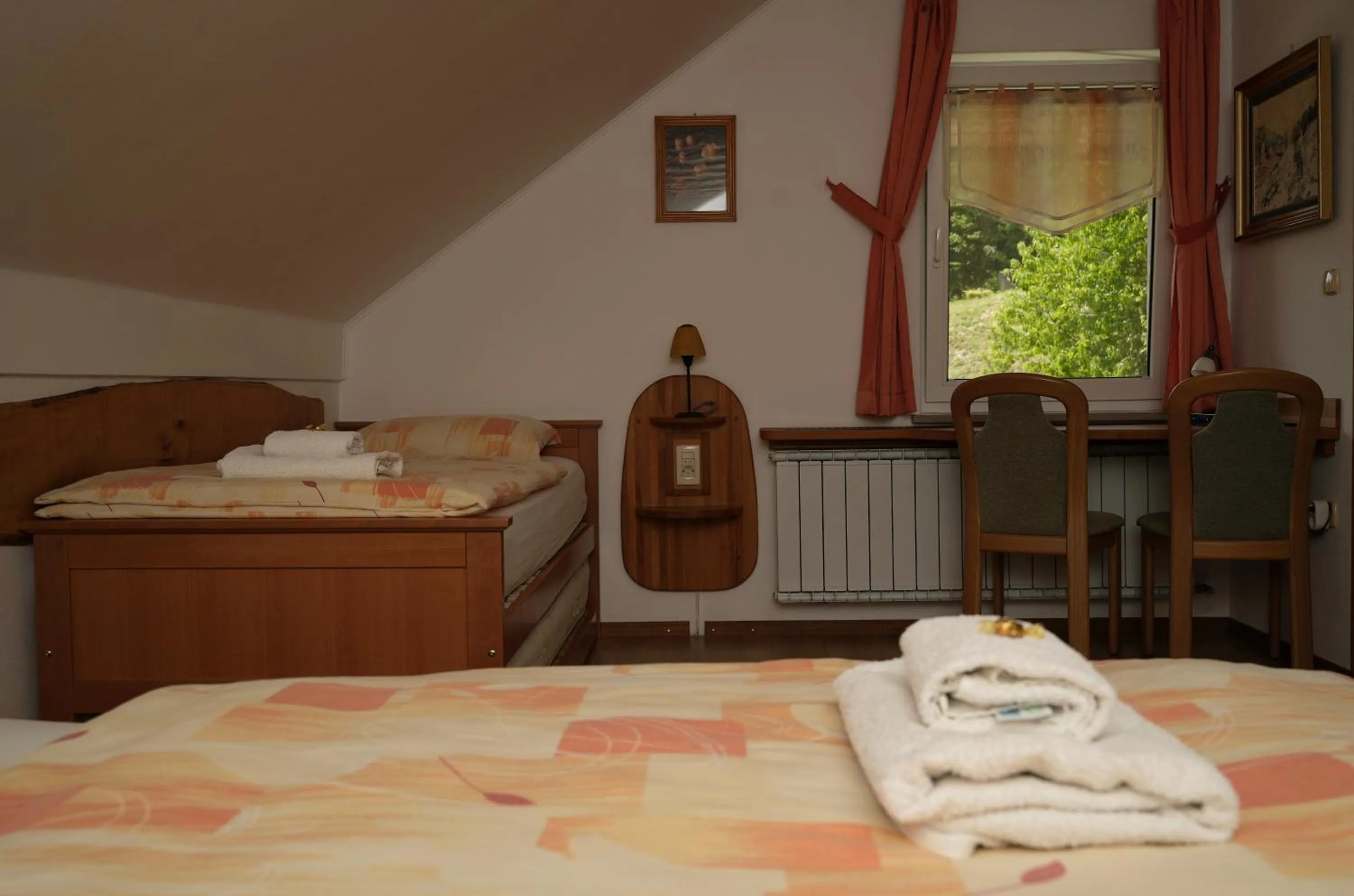 Bed in Miškar Rooms