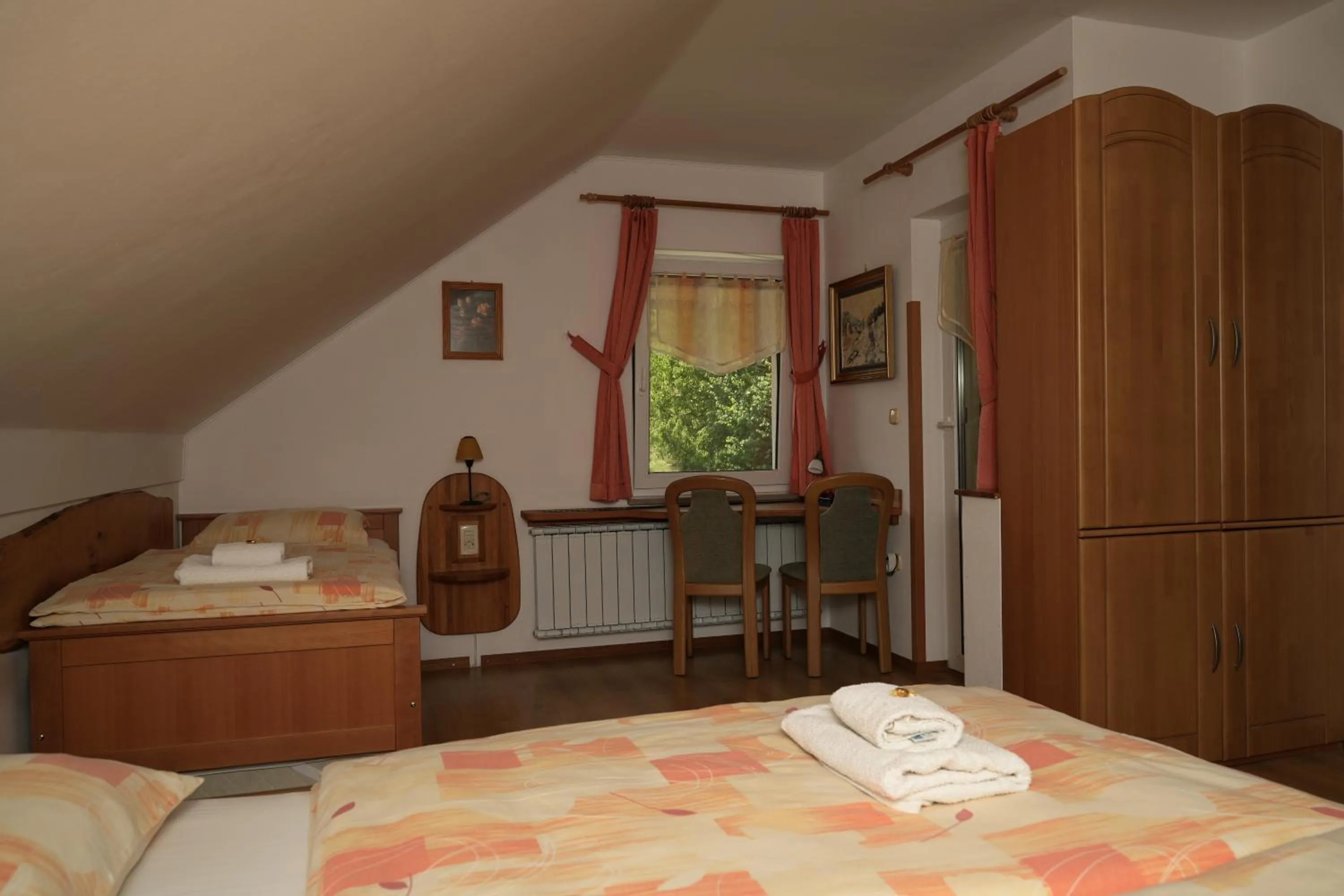 Bed in Miškar Rooms