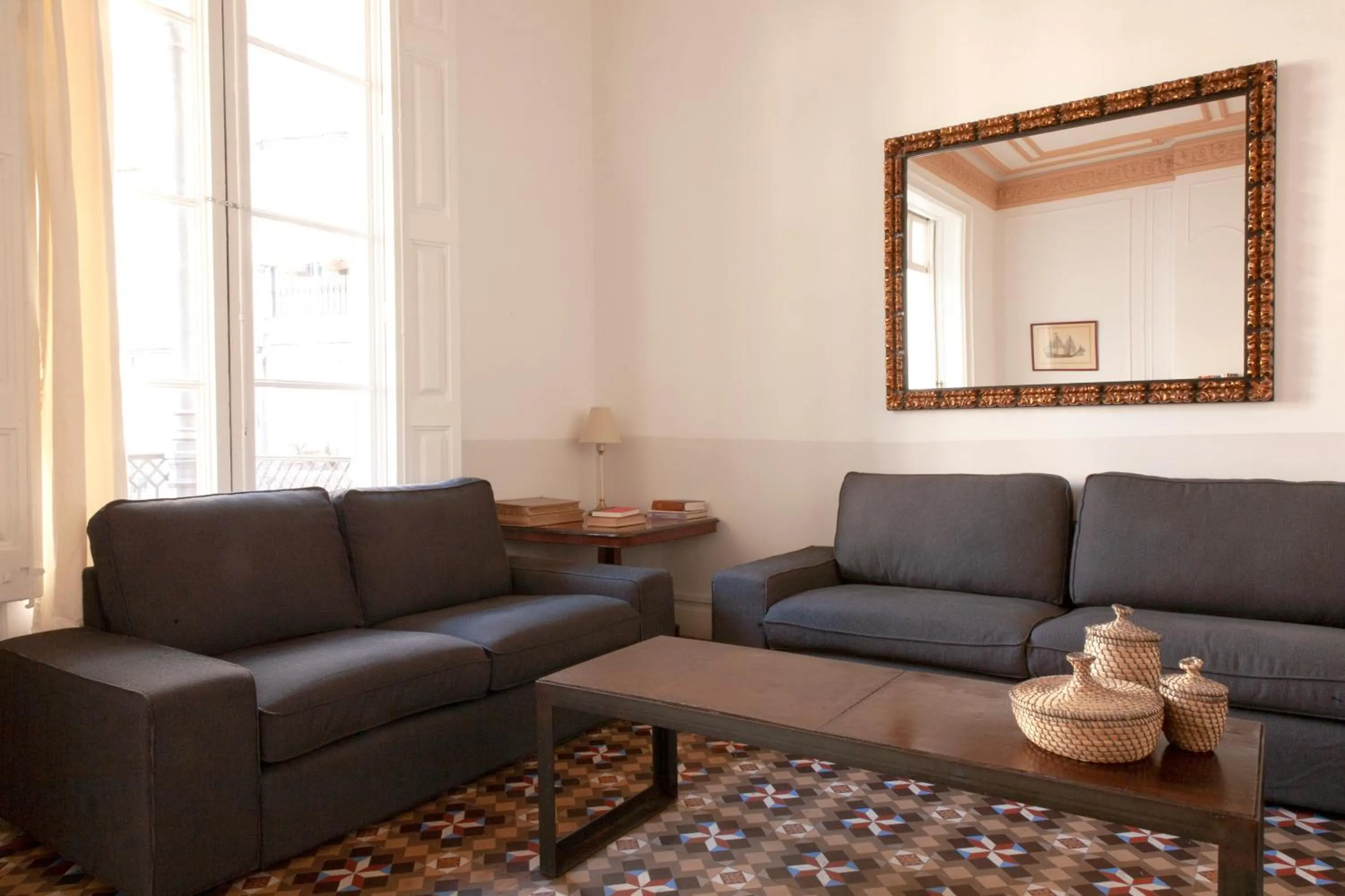 Living room in My Address in Barcelona