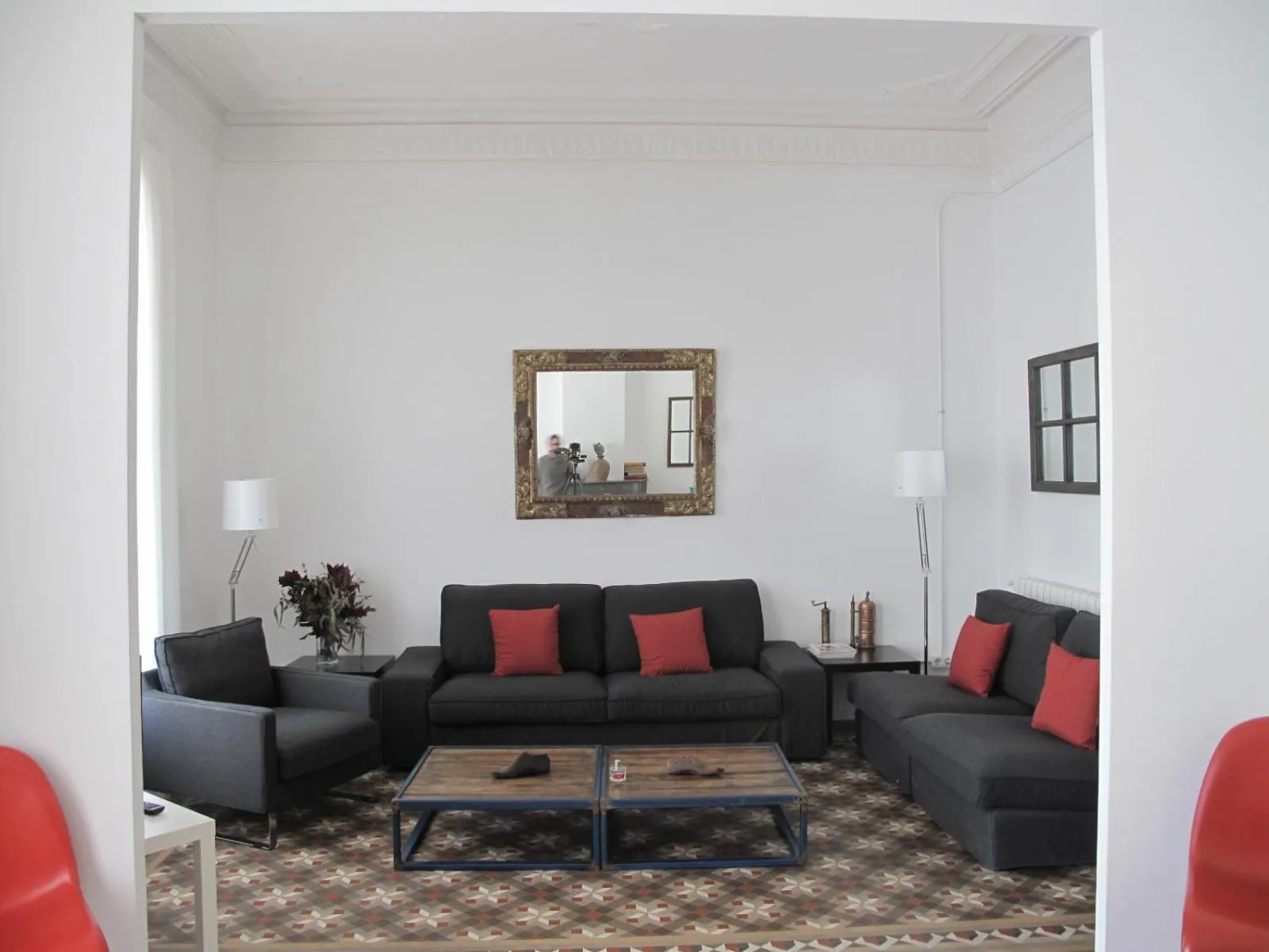 Living room in My Address in Barcelona