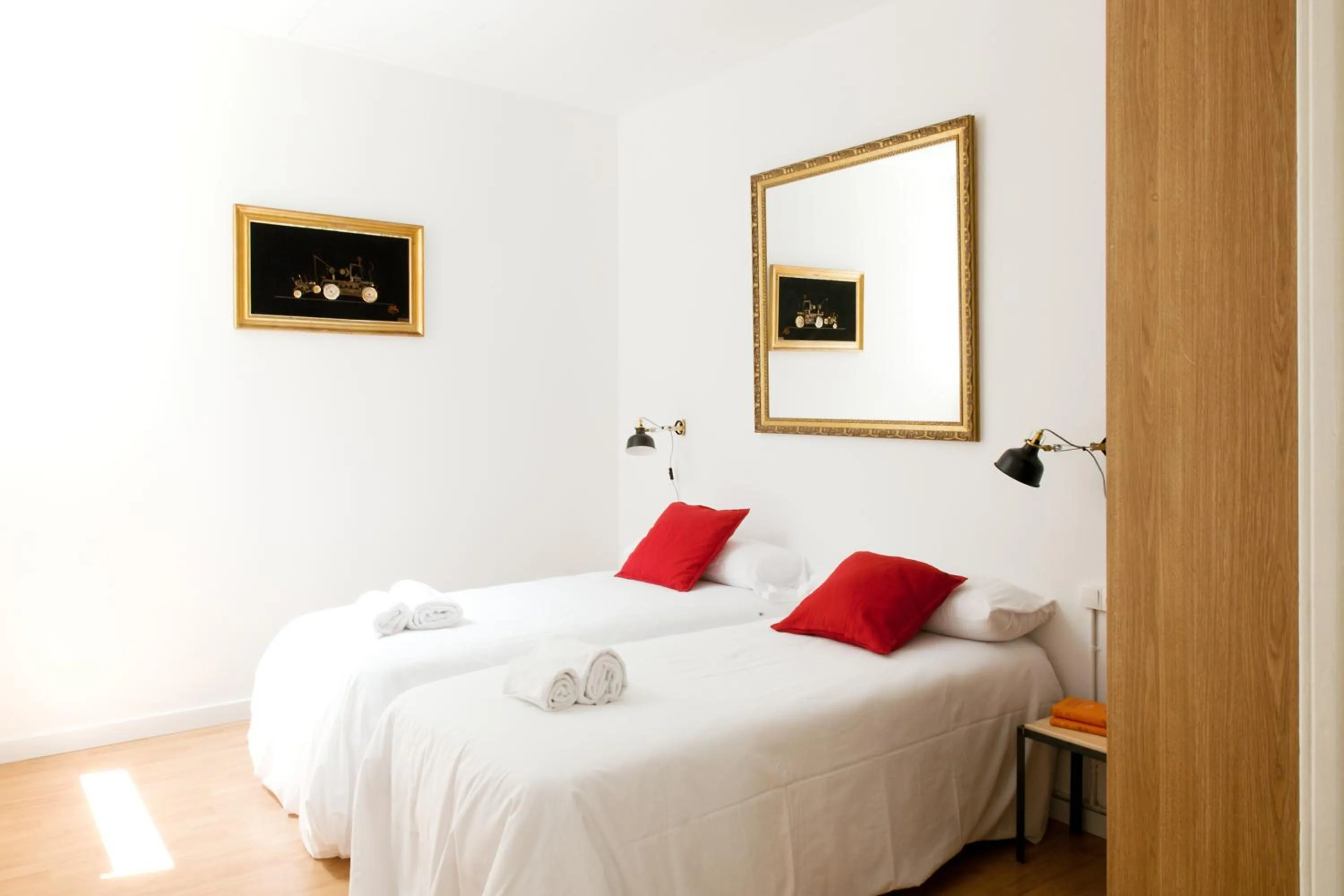 Bedroom, Bed in My Address in Barcelona