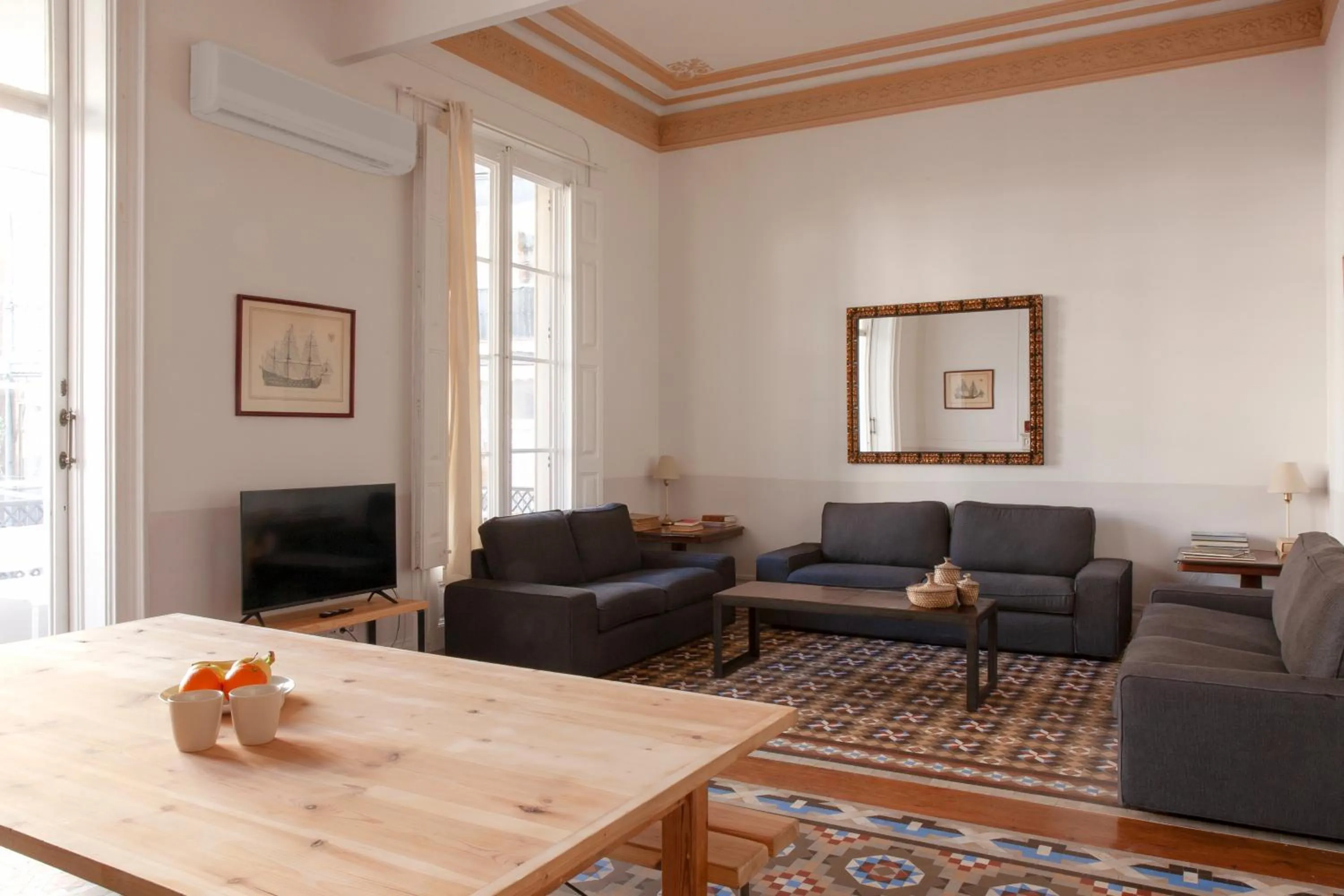 Living room in My Address in Barcelona