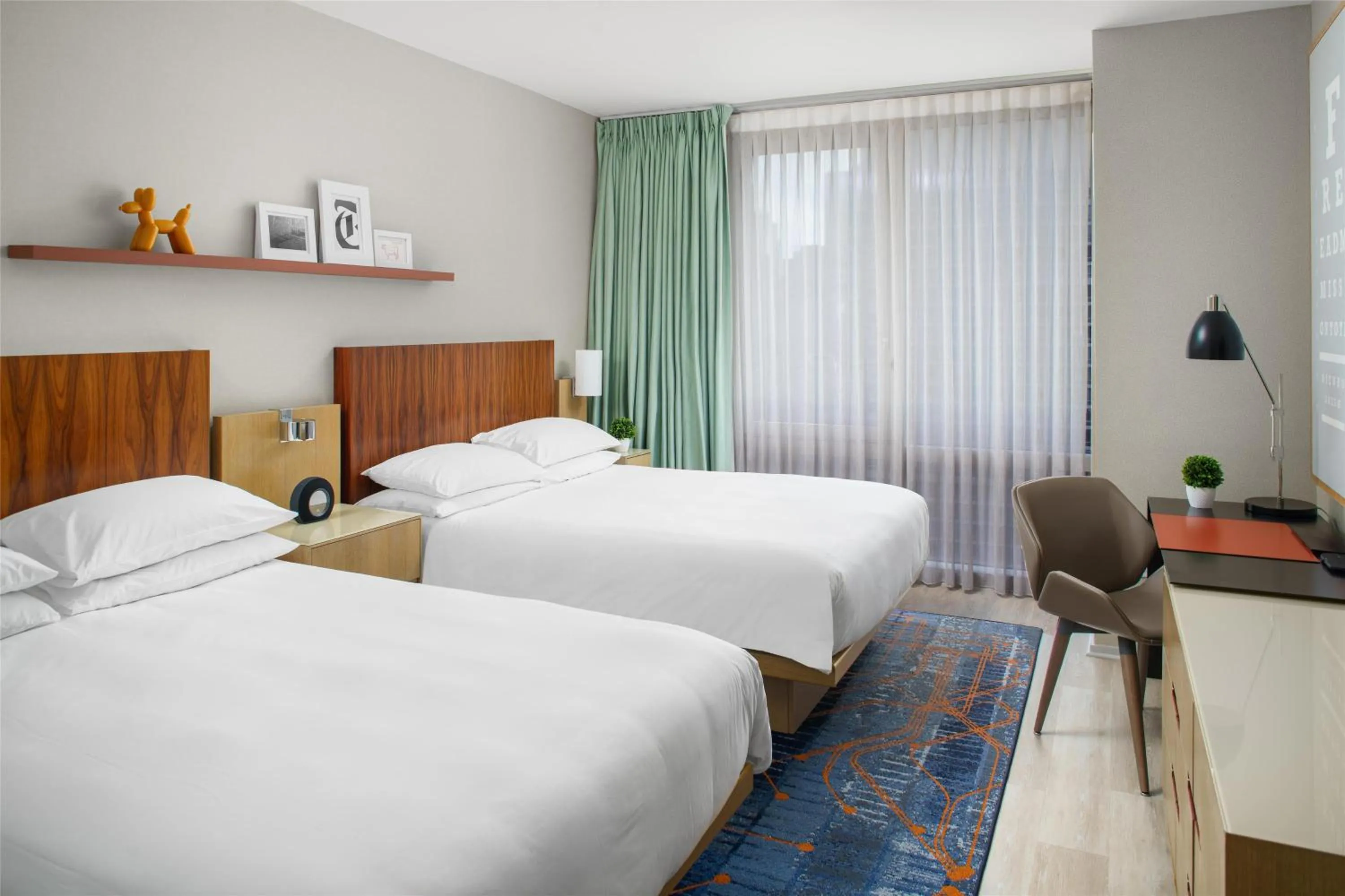 Bedroom, Bed in Hyatt Centric Times Square New York