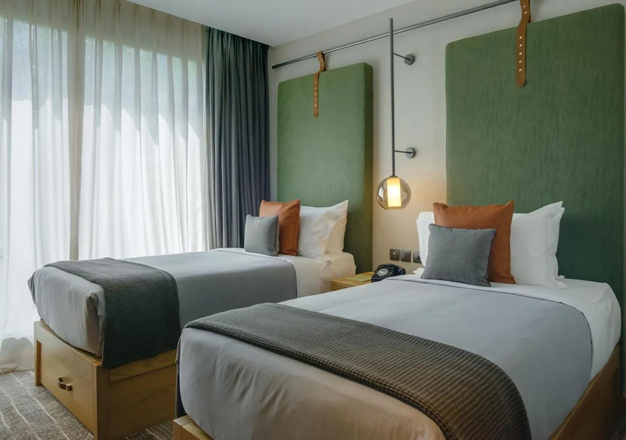 Bed in The Social House Nairobi, a Preferred Lifestyle Hotel