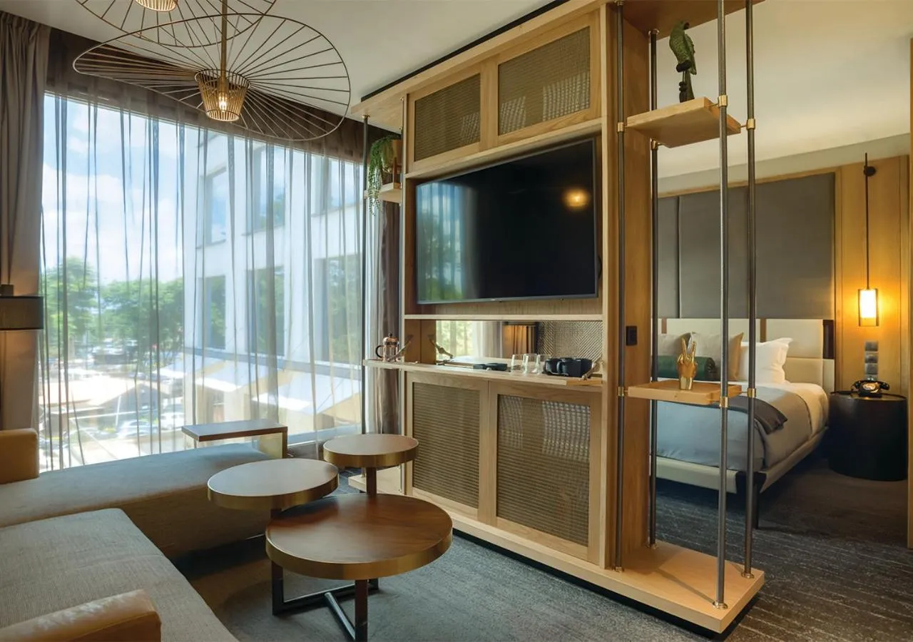 TV and multimedia in The Social House Nairobi, a Preferred Lifestyle Hotel