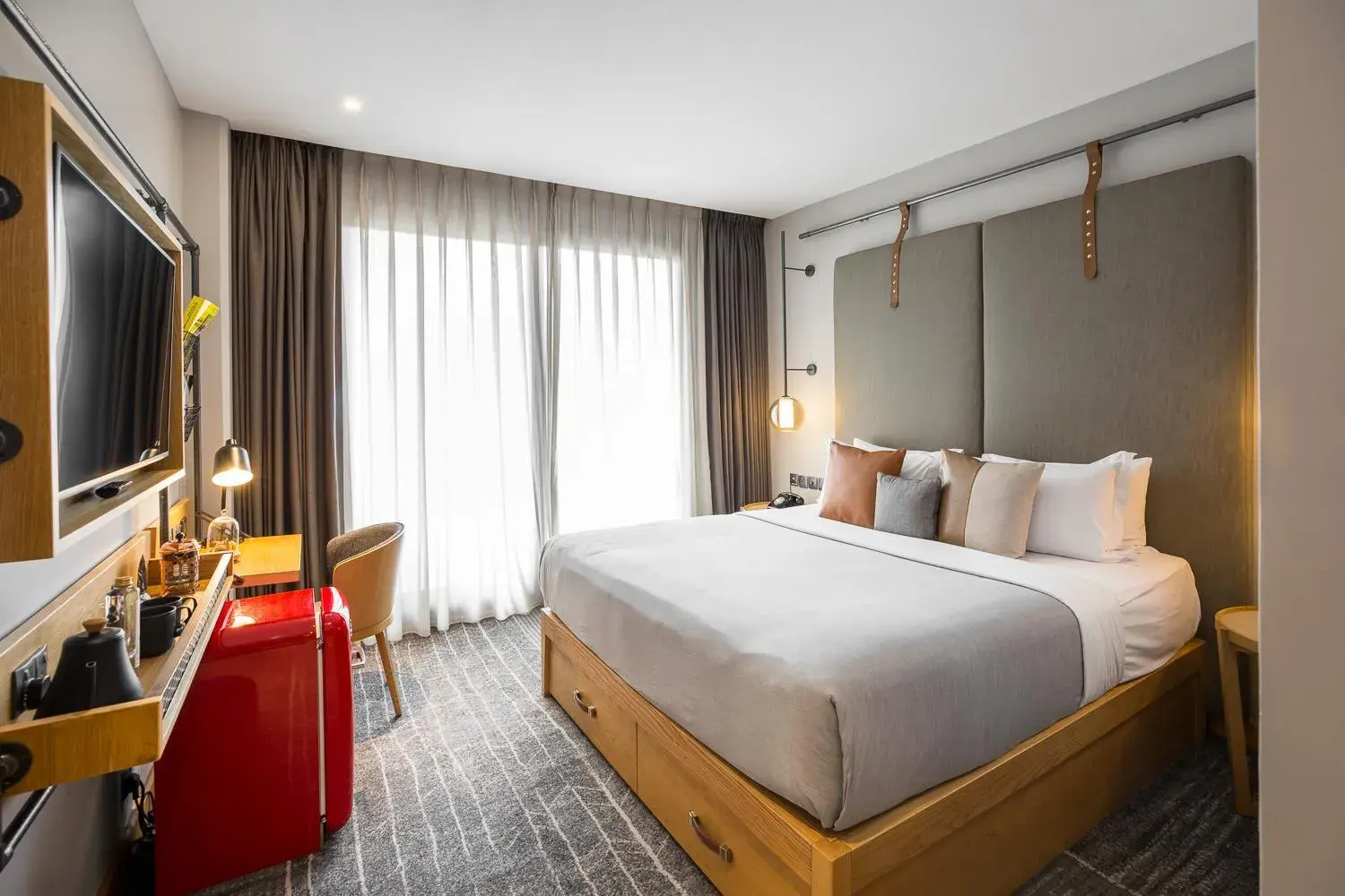 Bedroom, Bed in The Social House Nairobi, a Preferred Lifestyle Hotel Bedroom, Bed in The Social House Nairobi, a Preferred Lifestyle Hotel