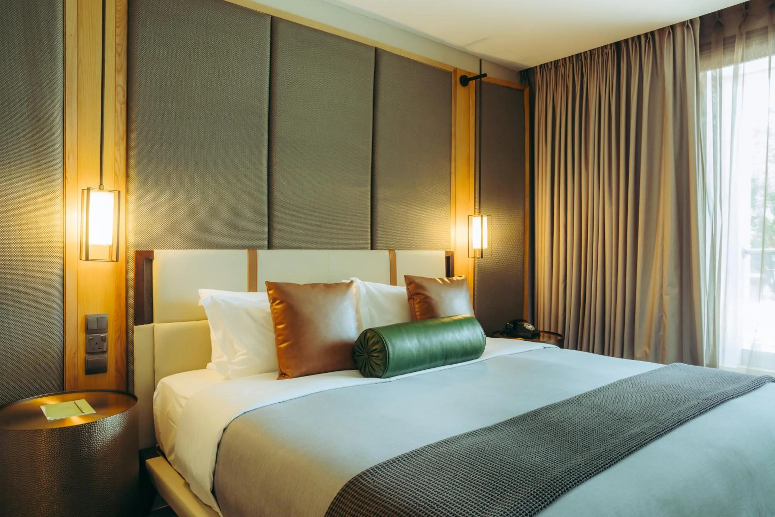 Bed in The Social House Nairobi, a Preferred Lifestyle Hotel