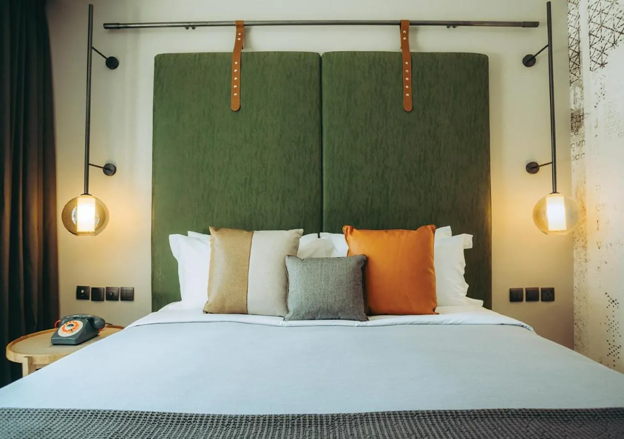 Bed in The Social House Nairobi, a Preferred Lifestyle Hotel