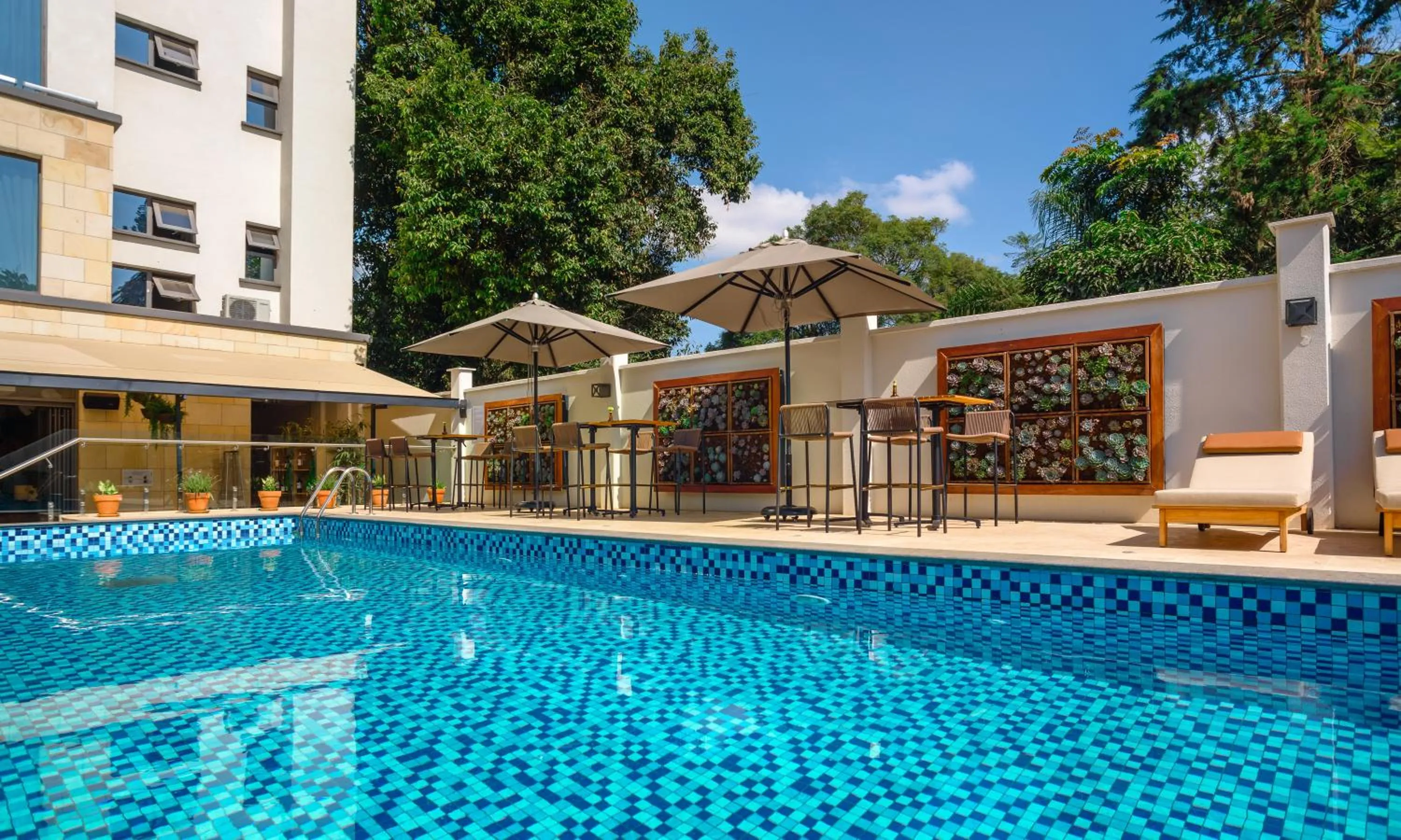 Swimming pool in The Social House Nairobi, a Preferred Lifestyle Hotel
