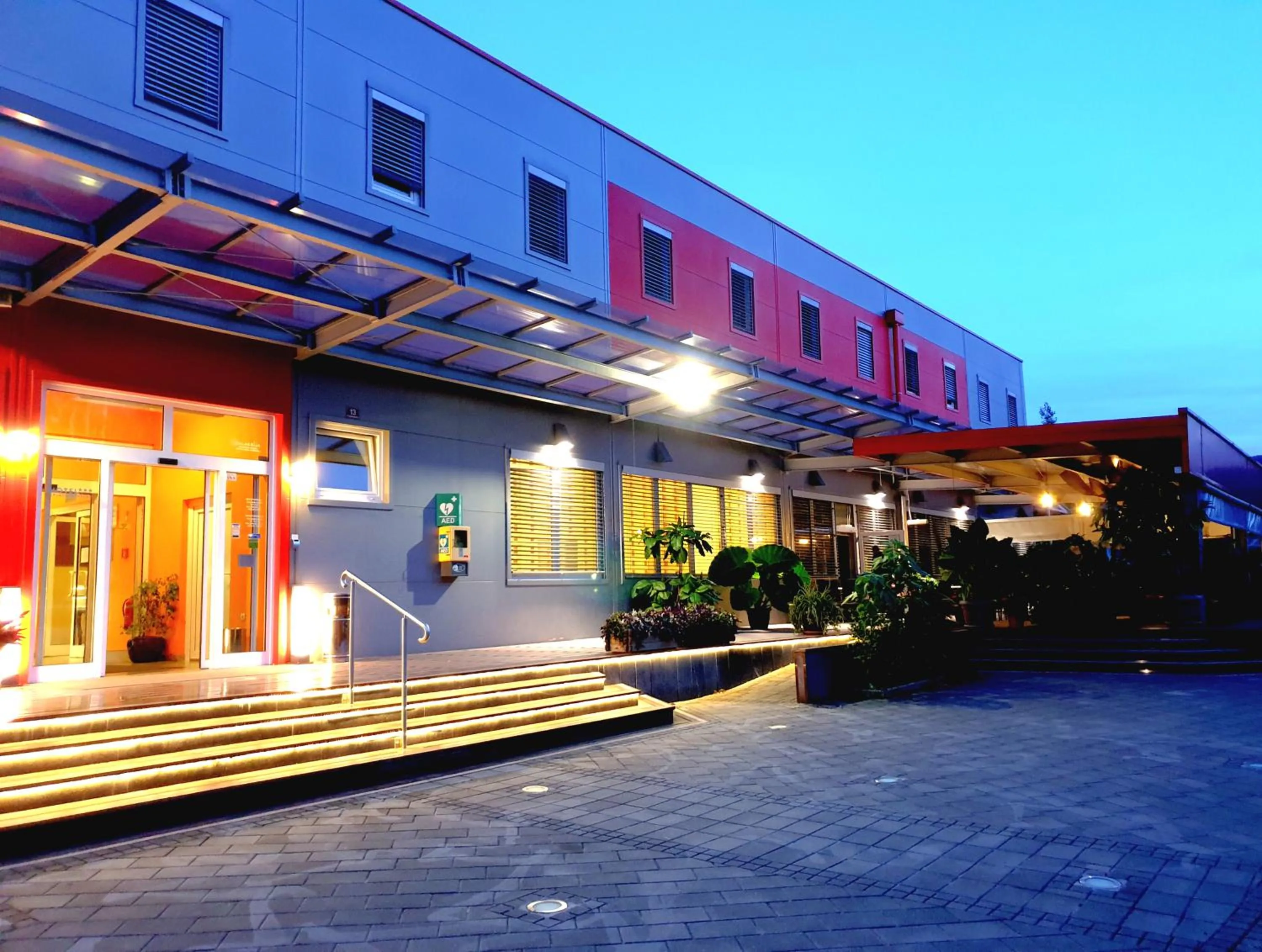 Facade/entrance in Hotel Galaksija Trebnje