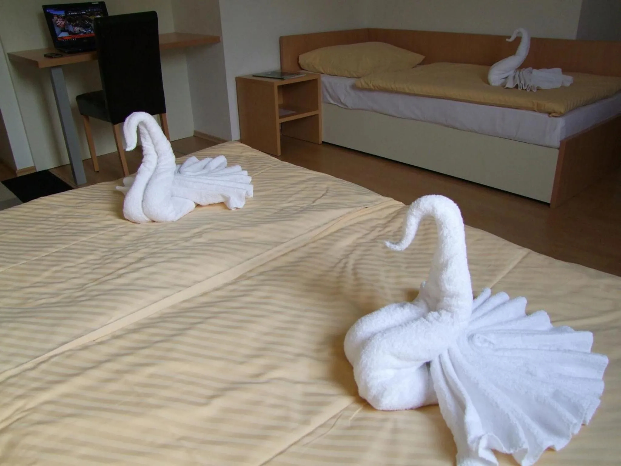 Bed in Hotel Galaksija Trebnje