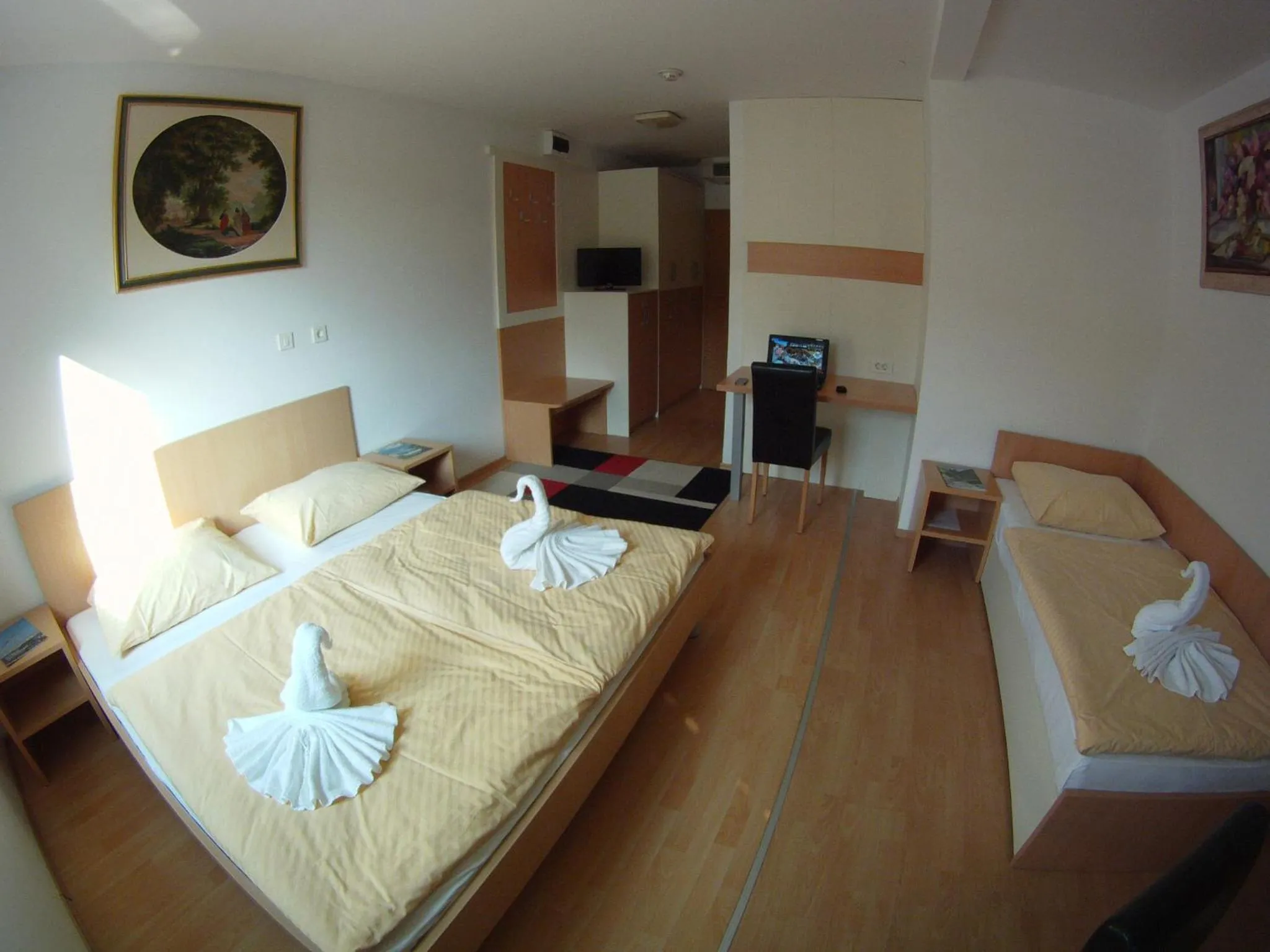 Bed in Hotel Galaksija Trebnje