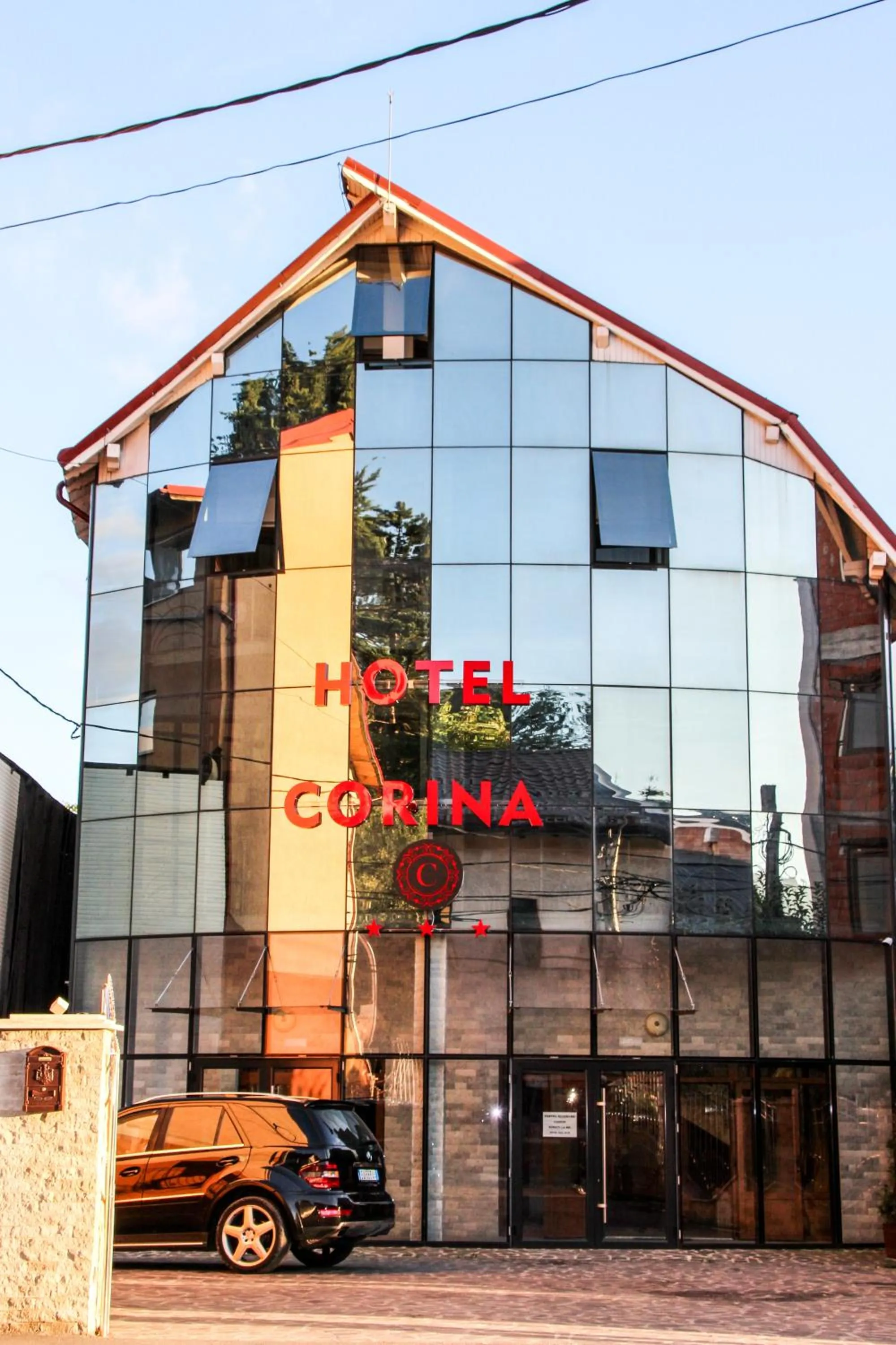 Property building in Hotel Corina
