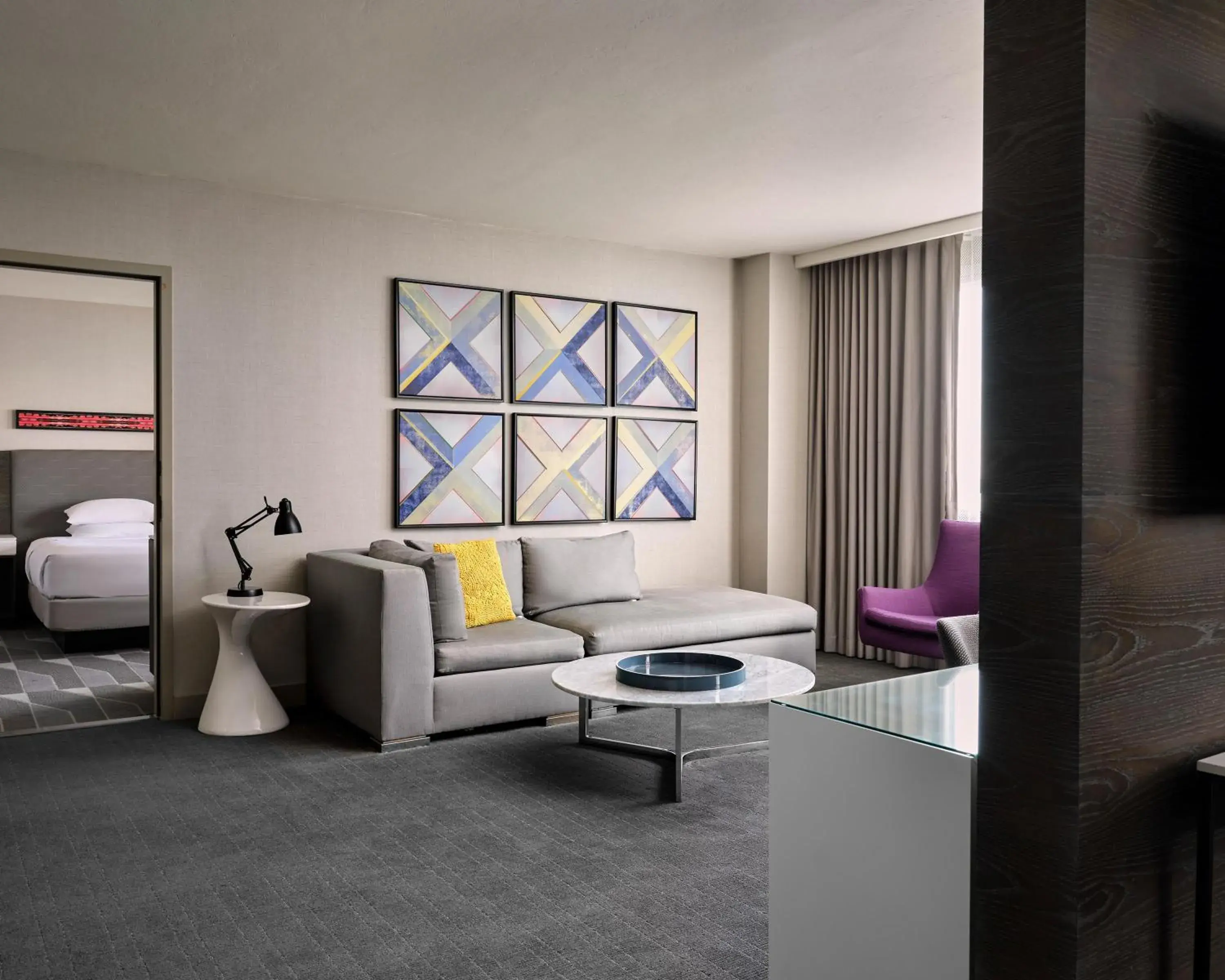 Photo of the whole room, Bed in Hyatt Regency Los Angeles International Airport Photo of the whole room, Bed in Hyatt Regency Los Angeles International Airport