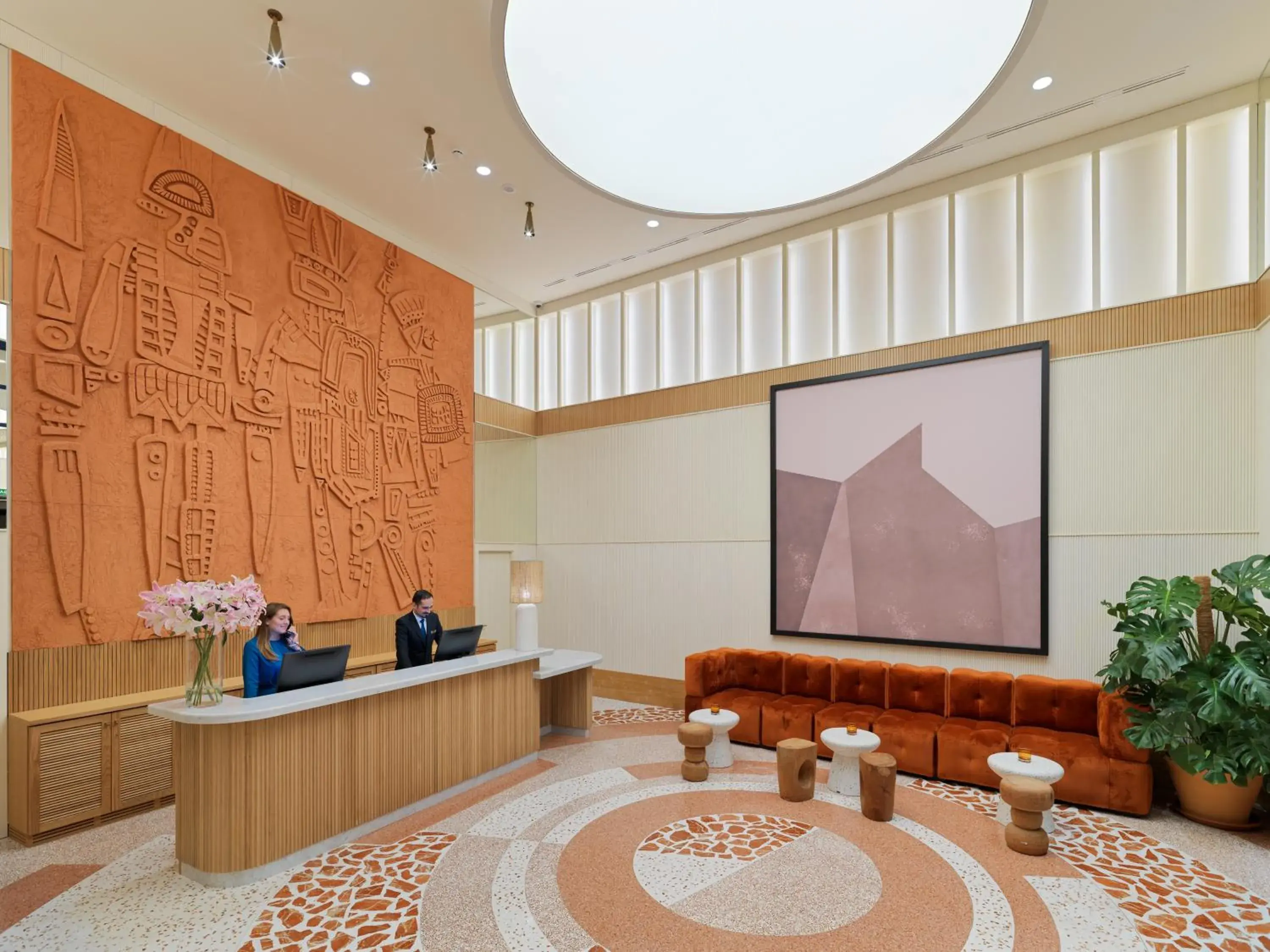 Lobby or reception in H10 Imperial Tarraco 4 Sup Lobby or reception in H10 Imperial Tarraco 4 Sup
