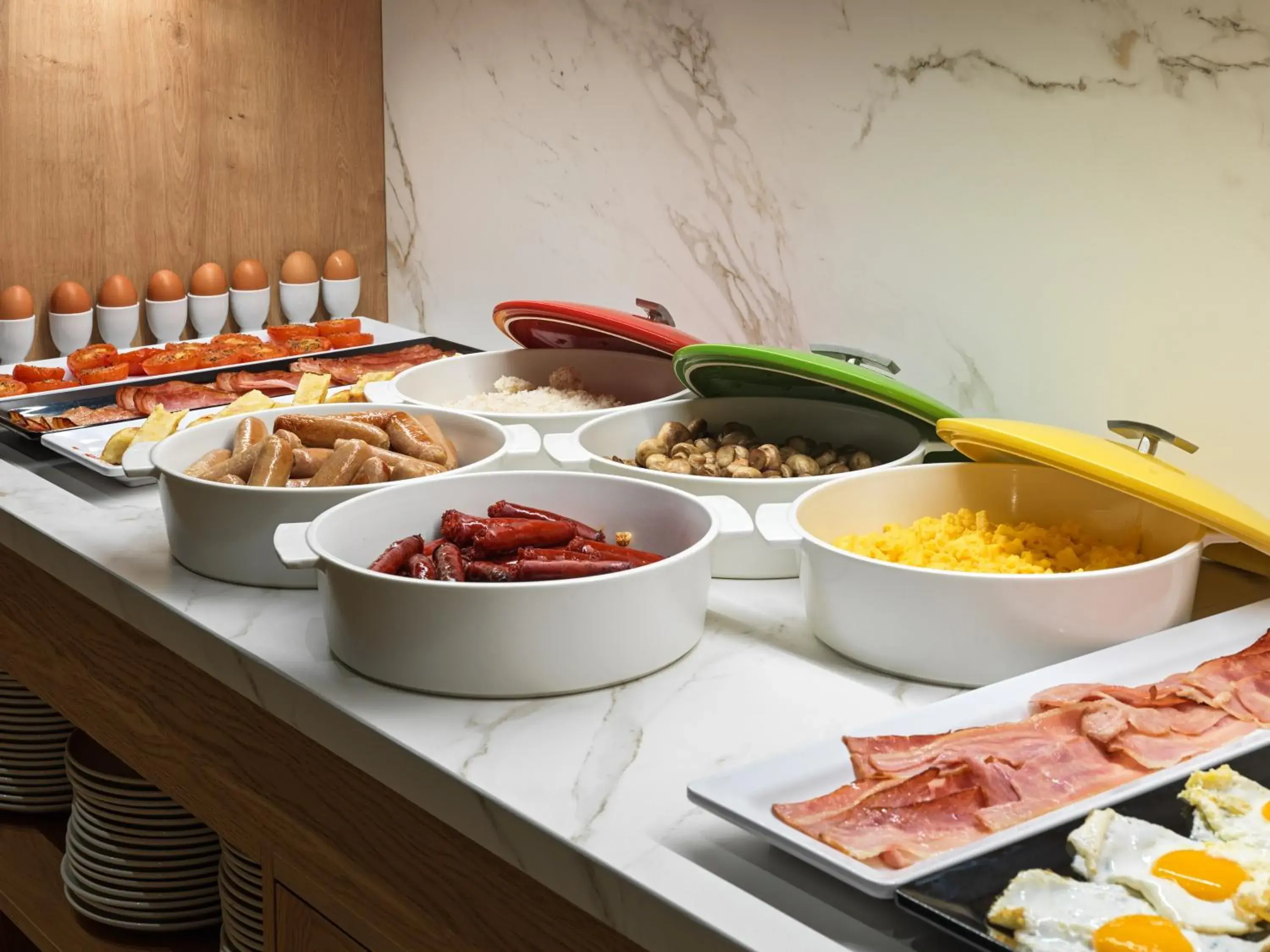 Buffet breakfast in H10 Imperial Tarraco 4 Sup Buffet breakfast in H10 Imperial Tarraco 4 Sup