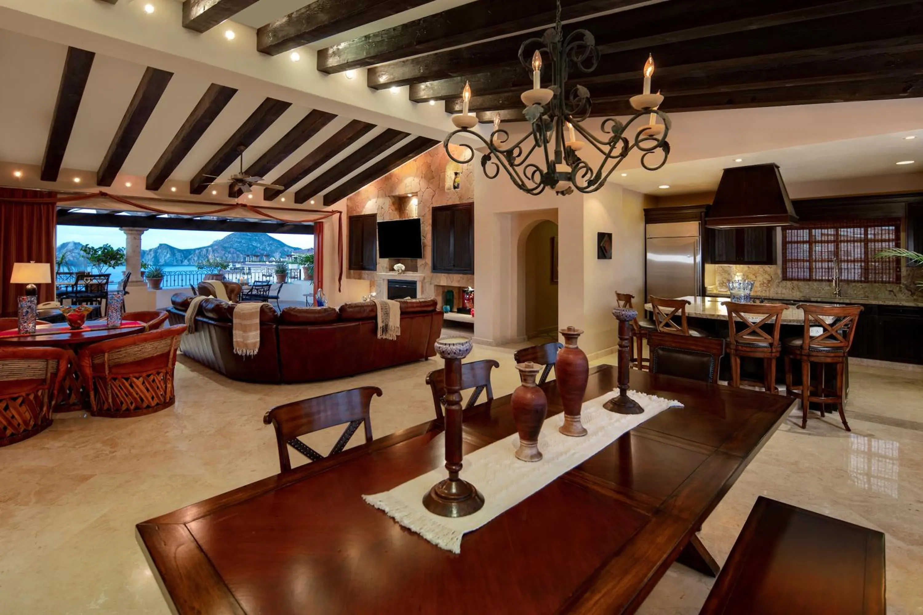 Living room in Cabo La Estancia