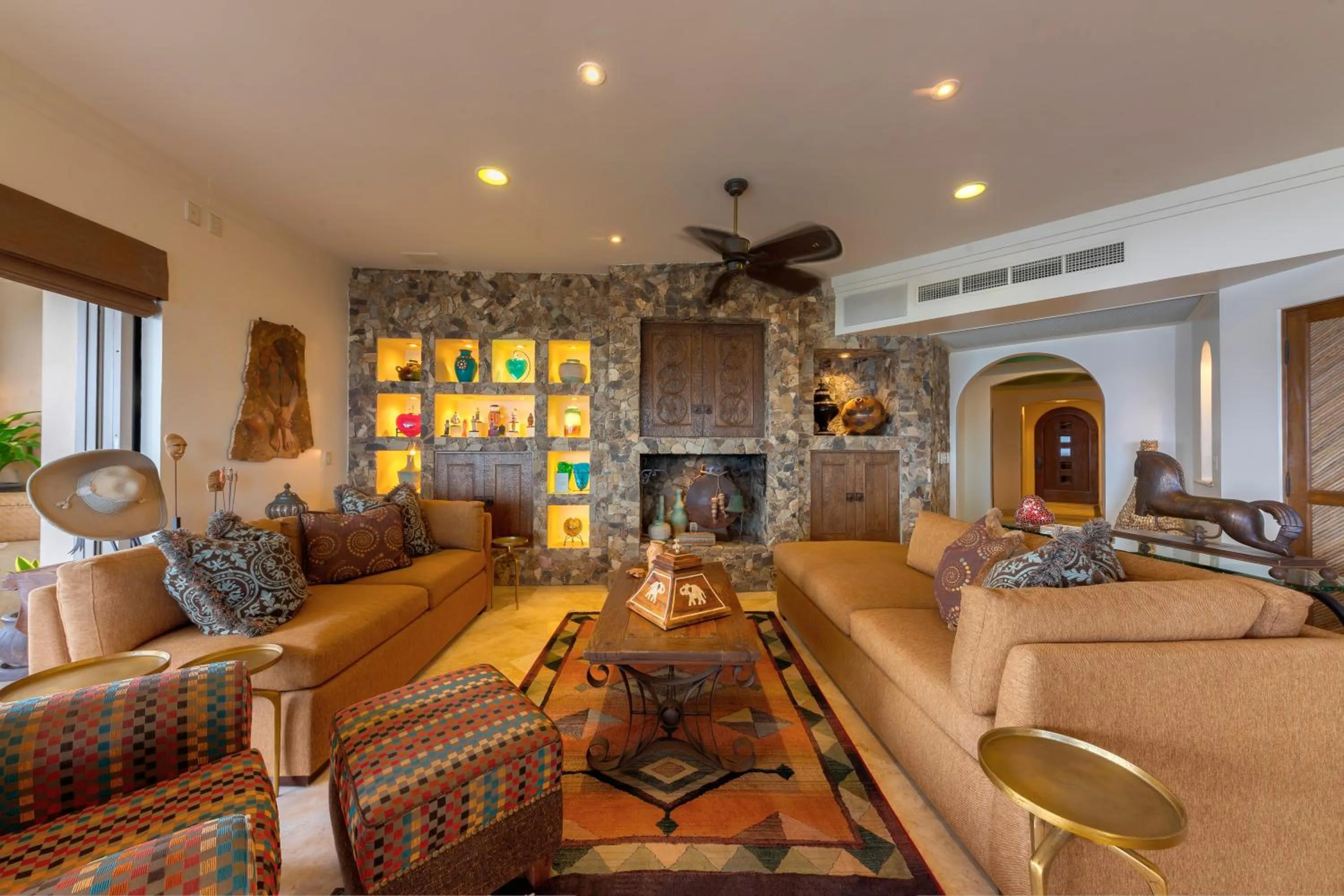 Living room in Cabo La Estancia