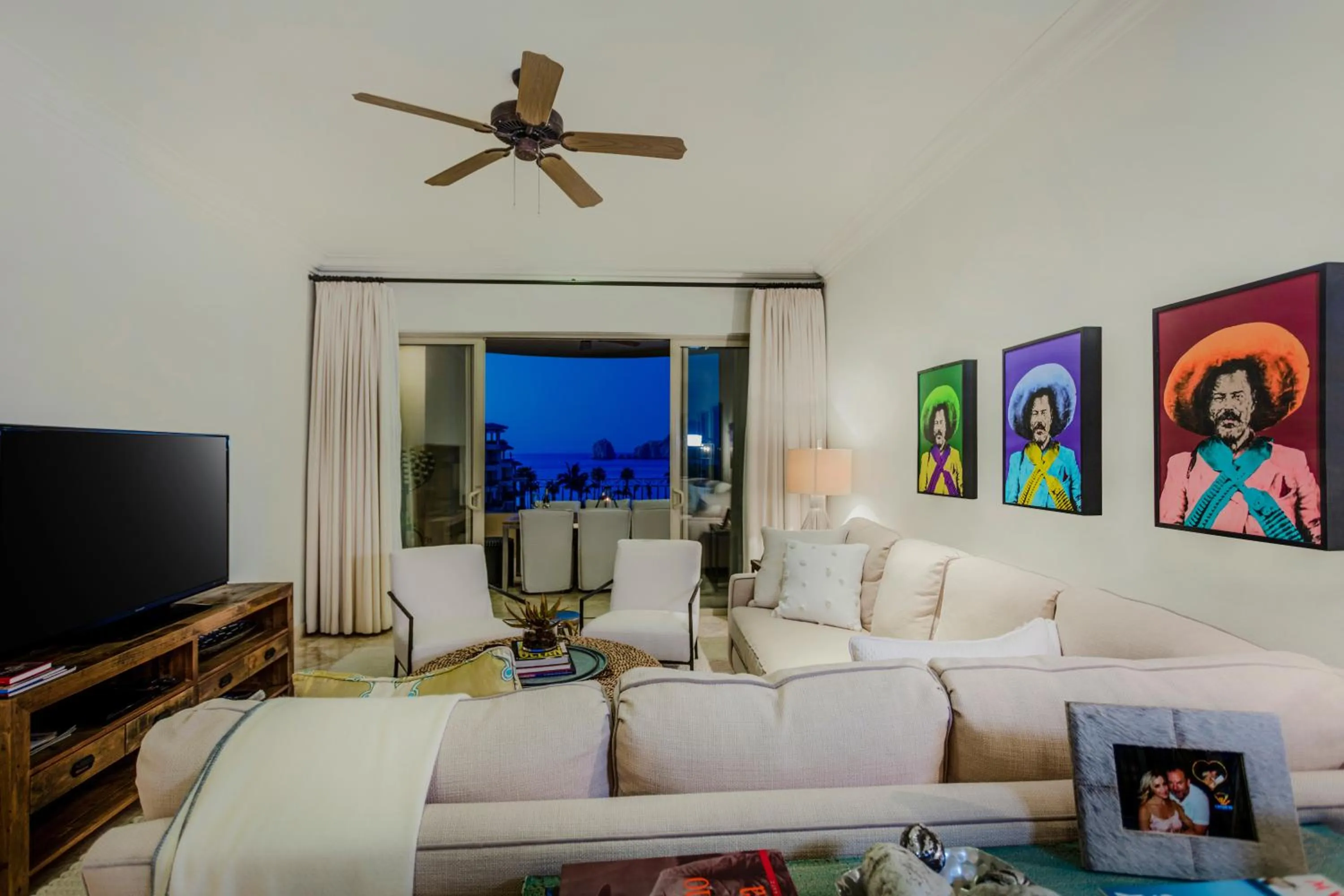 Living room in Cabo La Estancia