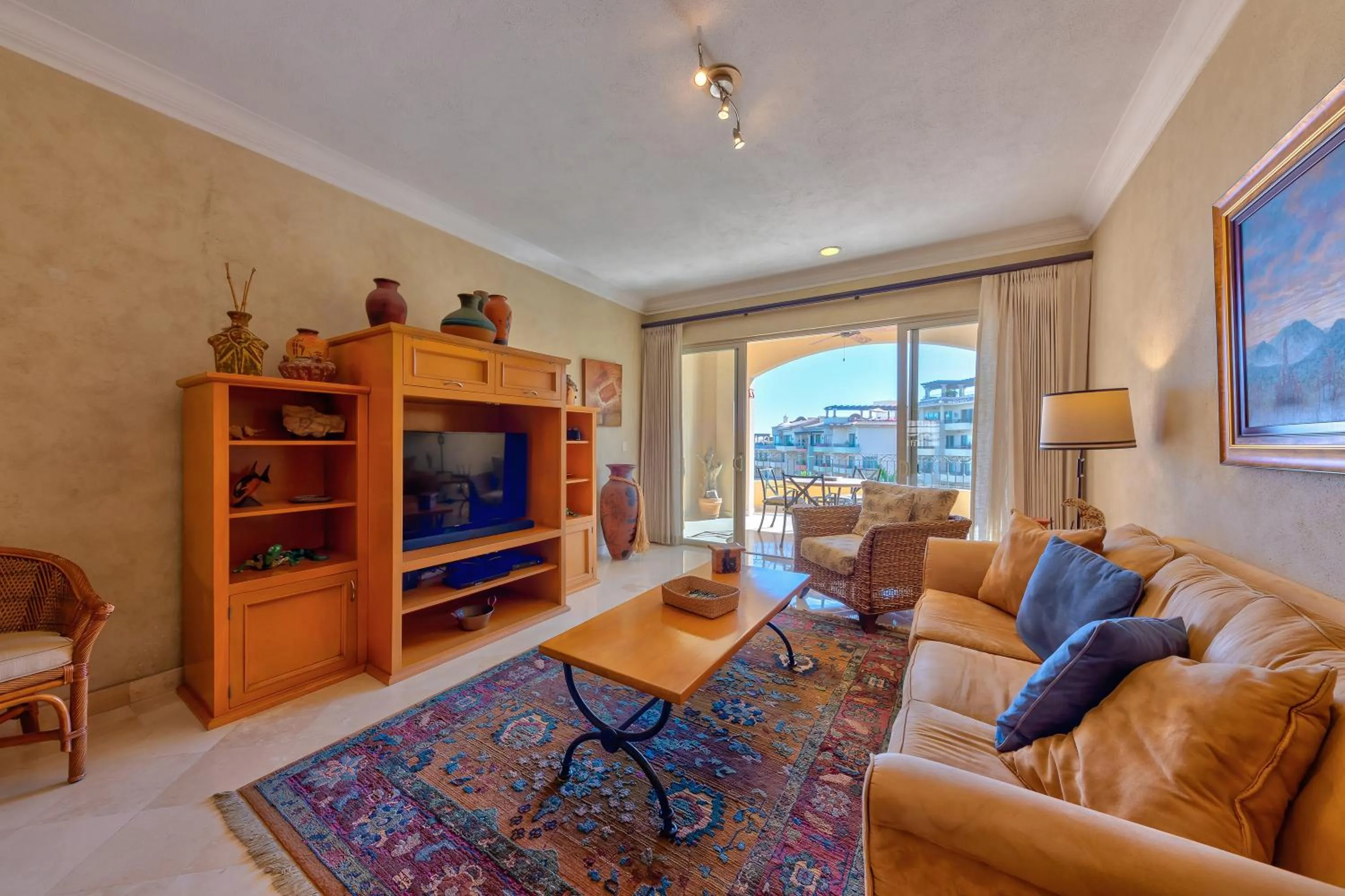 Living room in Cabo La Estancia