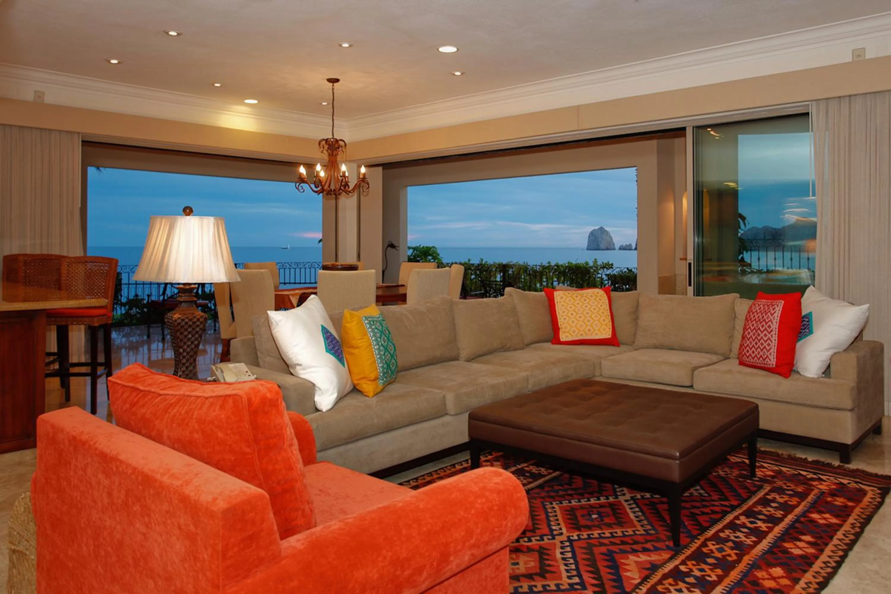 Living room in Cabo La Estancia
