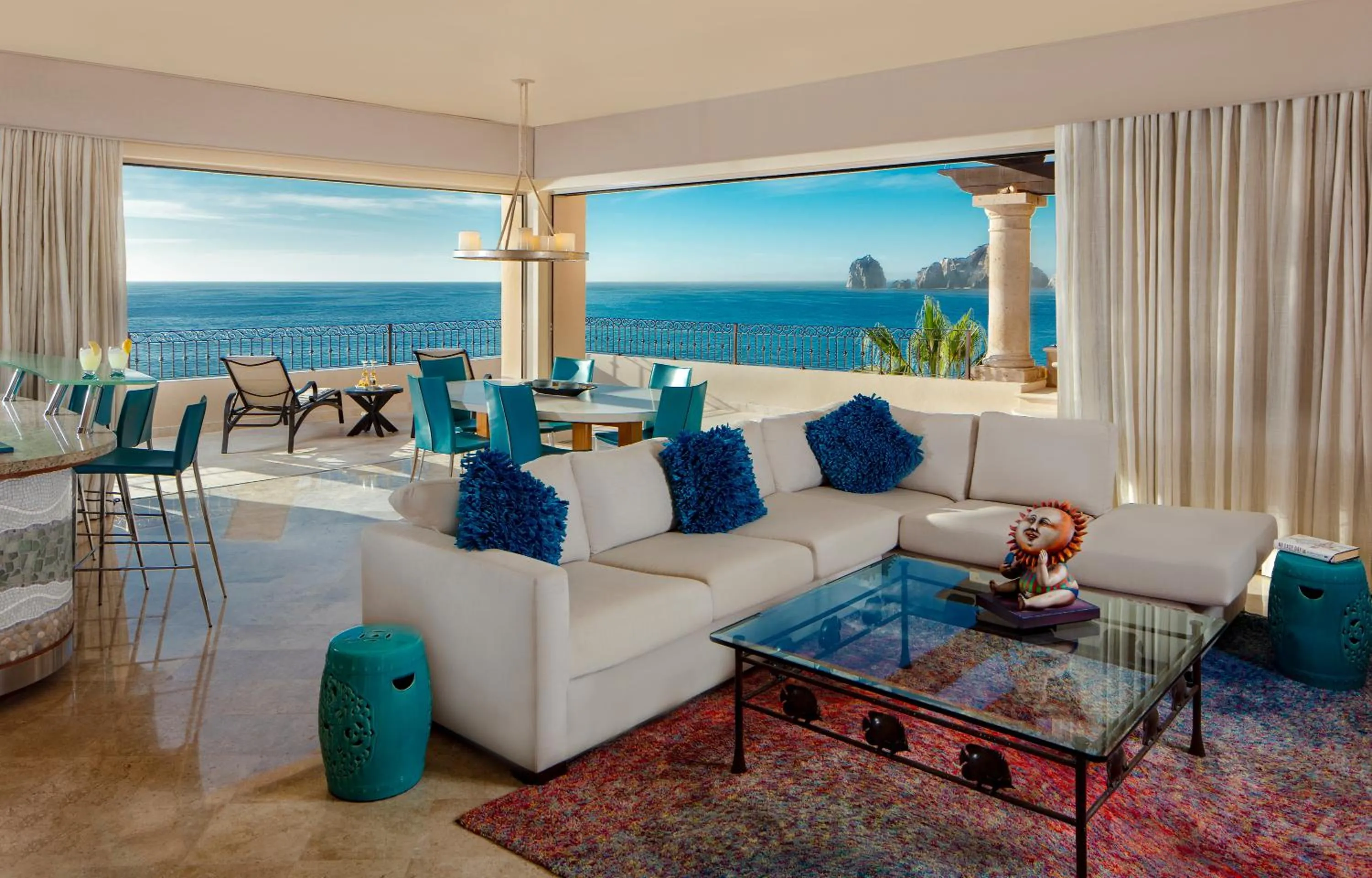 Living room in Cabo La Estancia