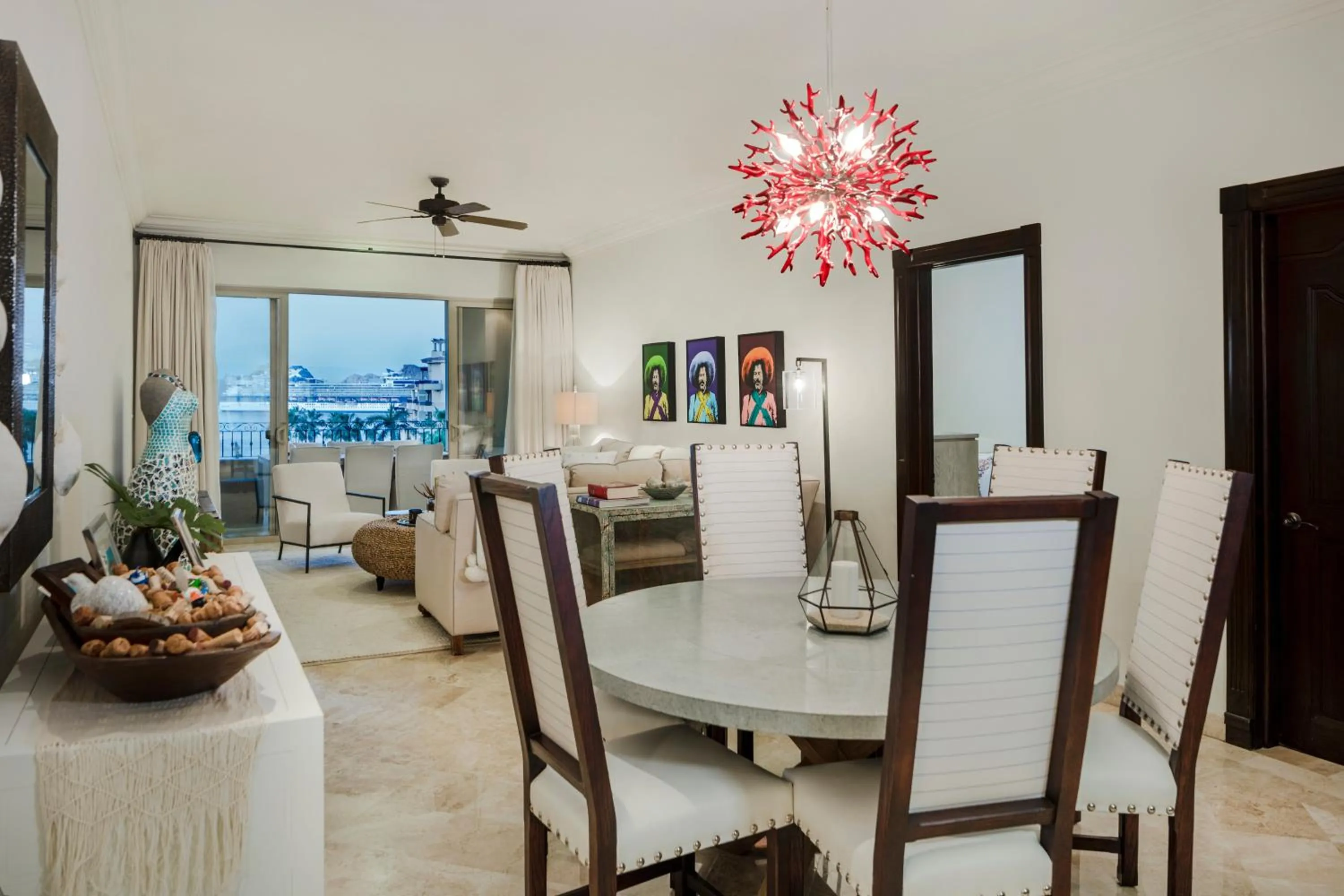 Living room in Cabo La Estancia