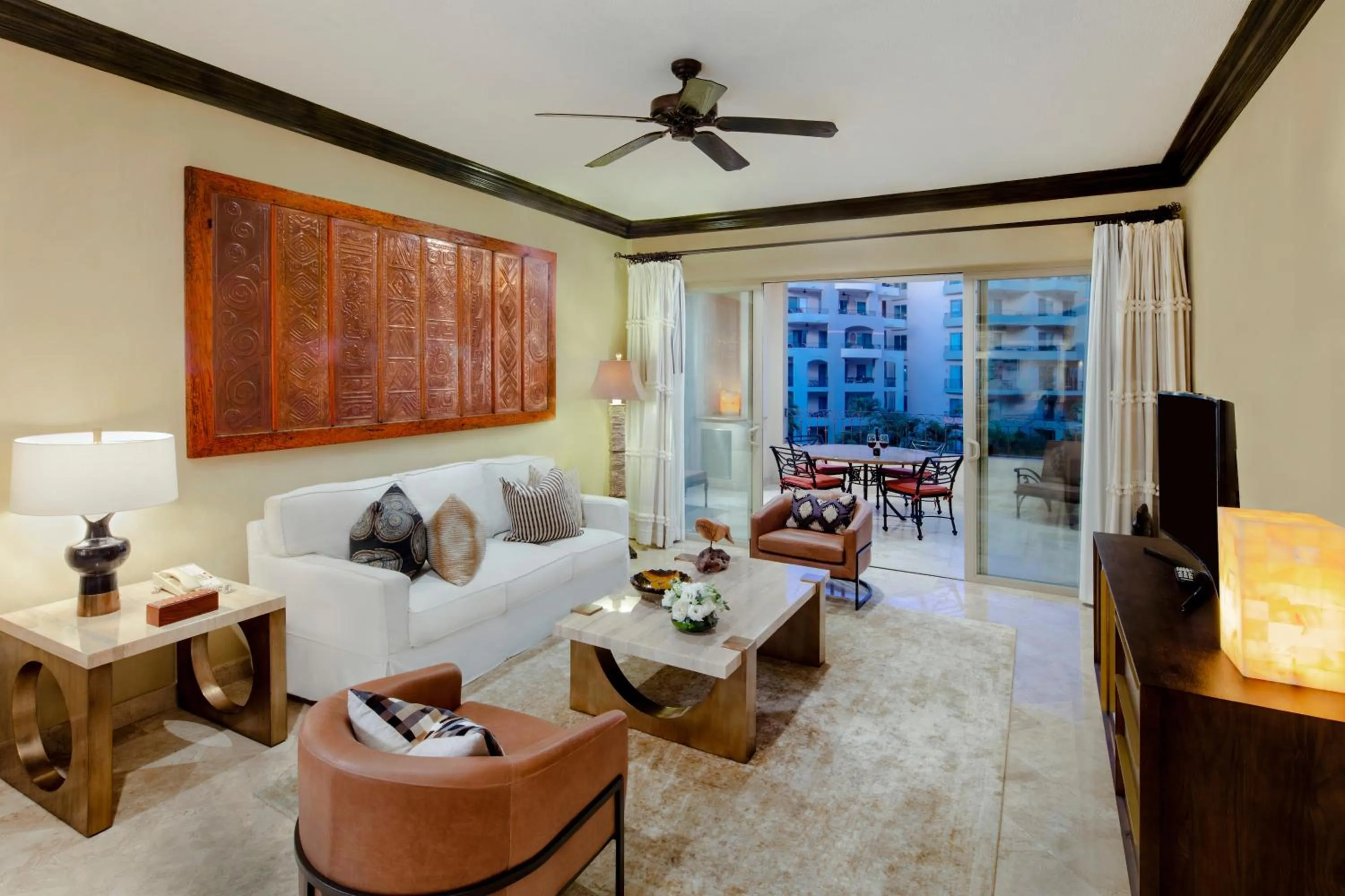 Living room in Cabo La Estancia