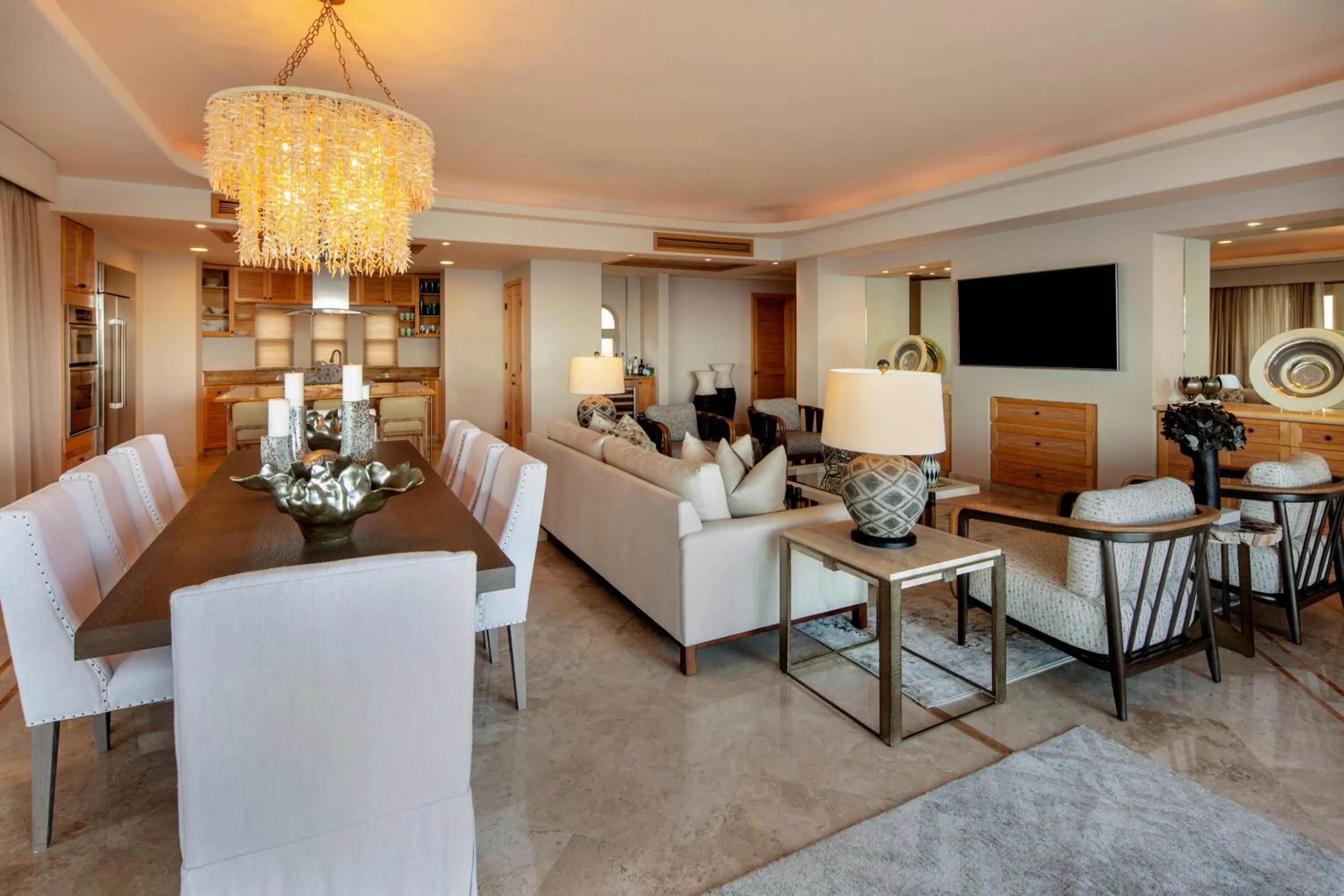 Living room in Cabo La Estancia