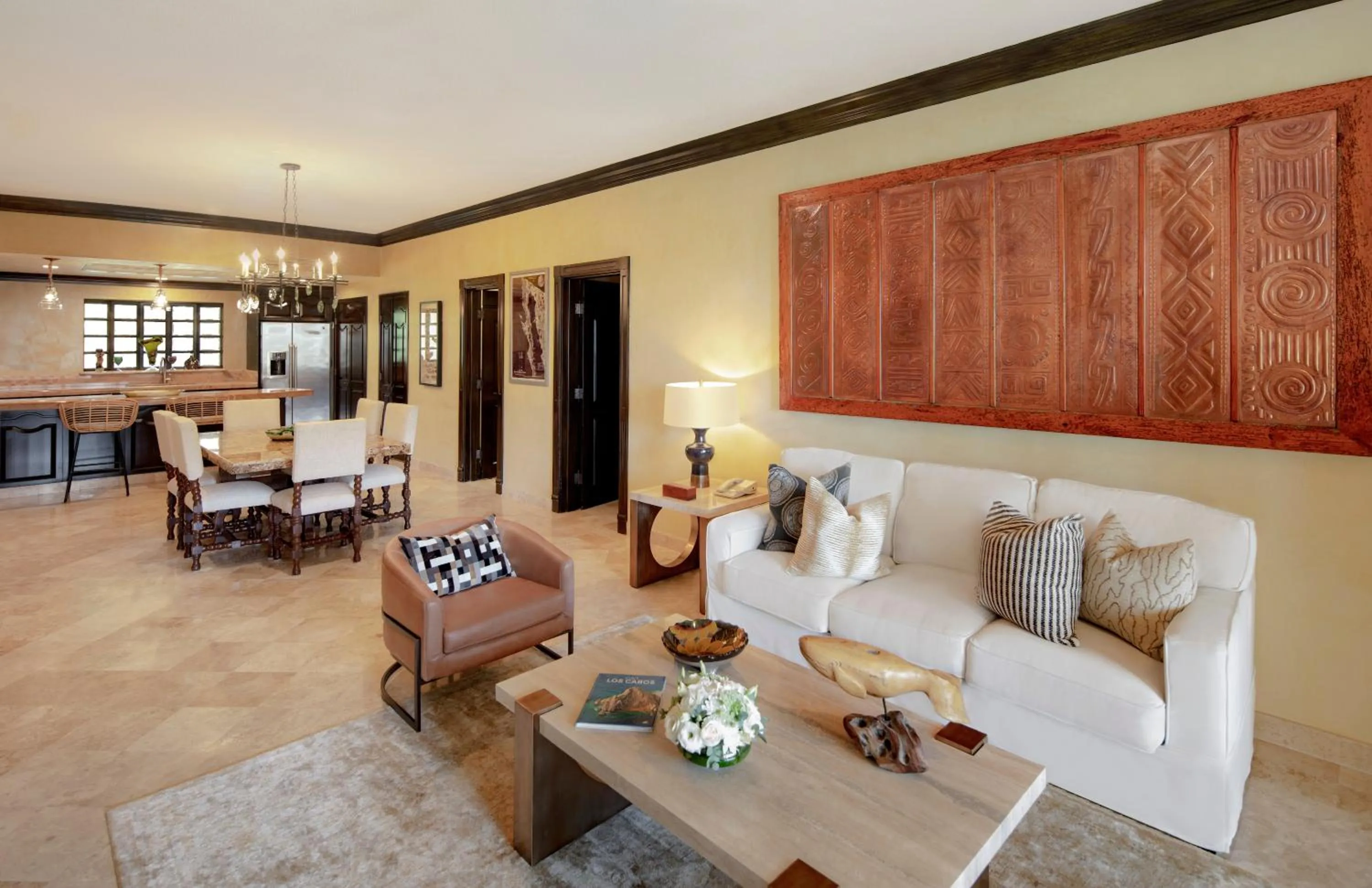 Living room in Cabo La Estancia